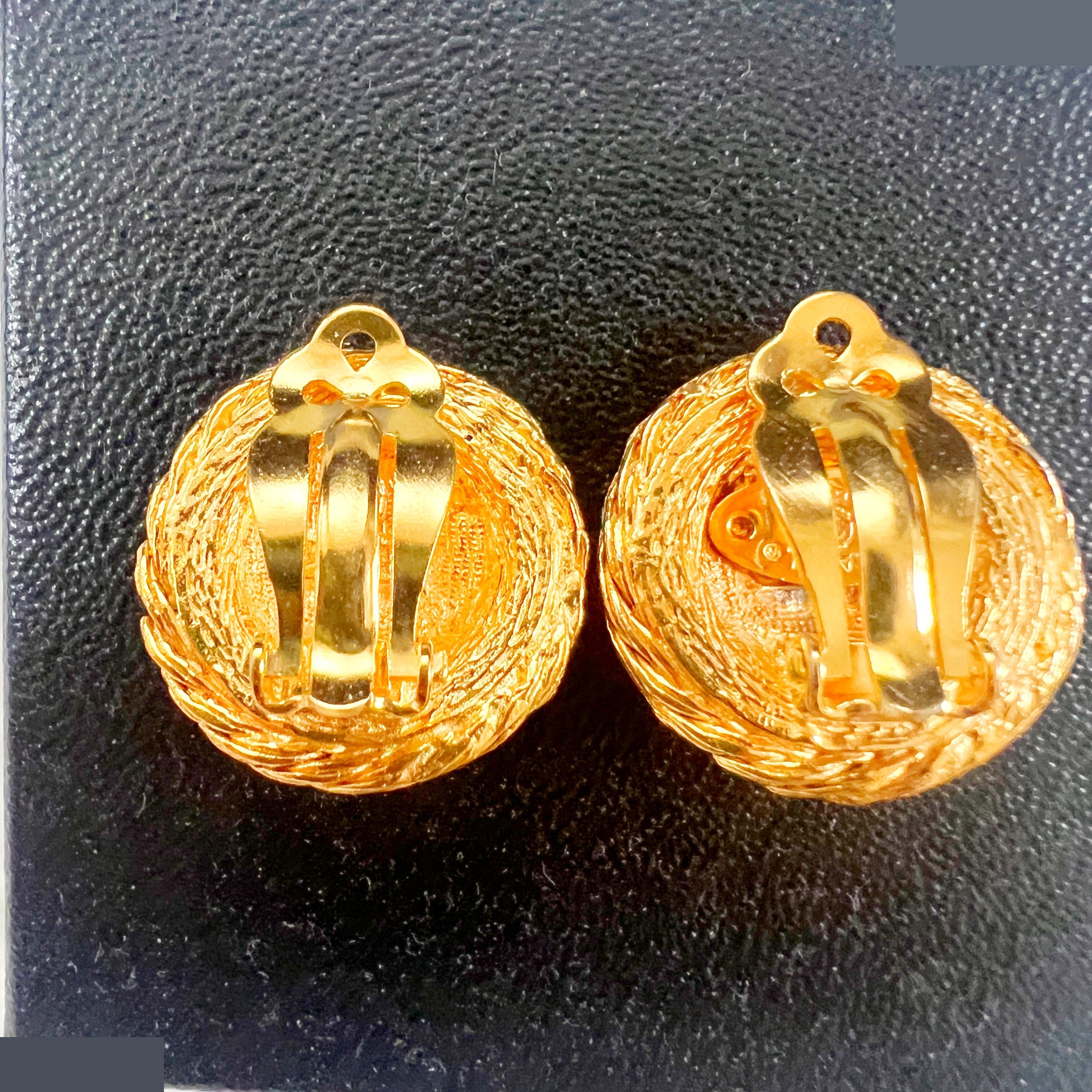 Lion Rhinestone Earrings — view 5