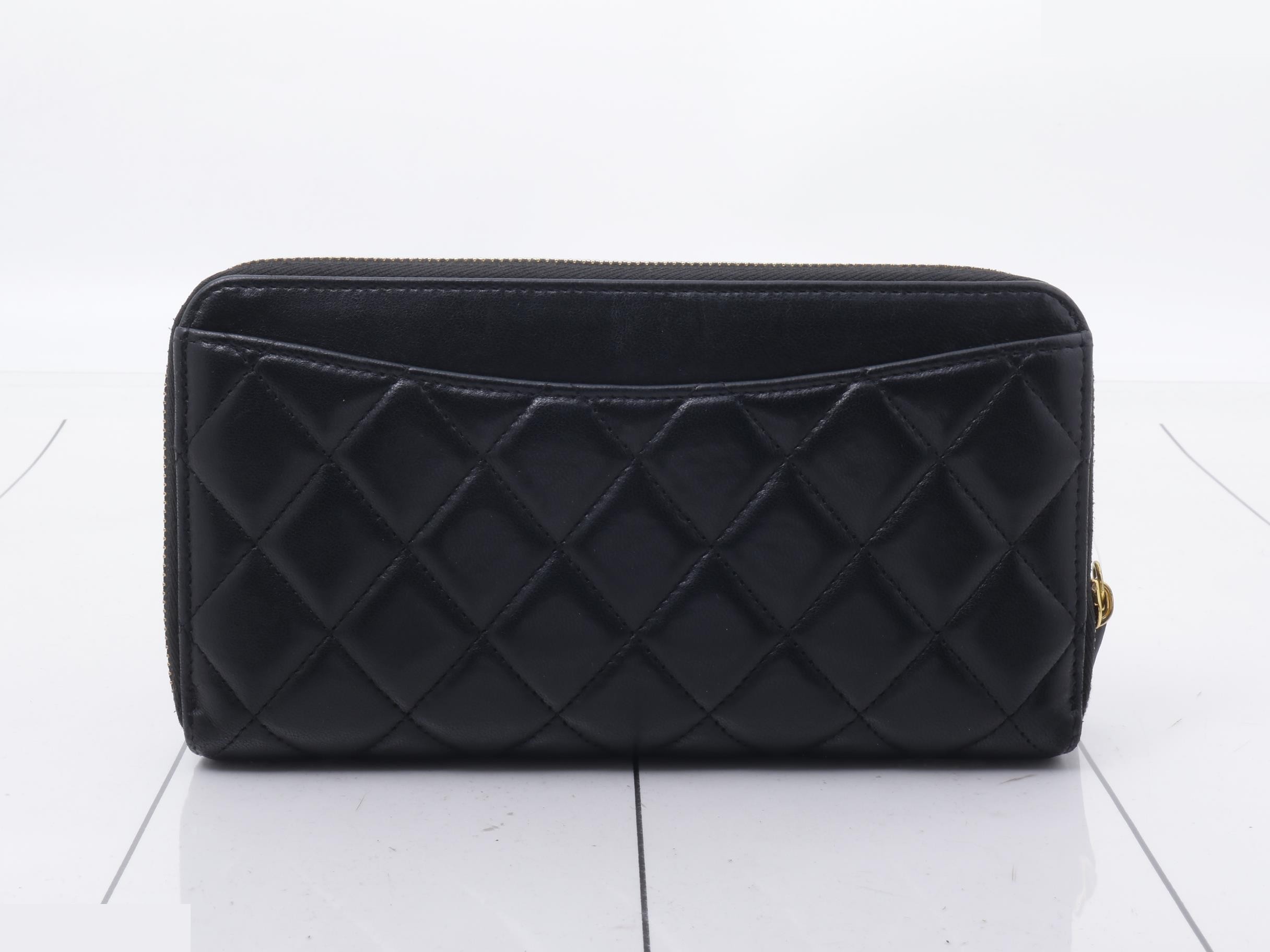 Round zipper long wallet — view 2