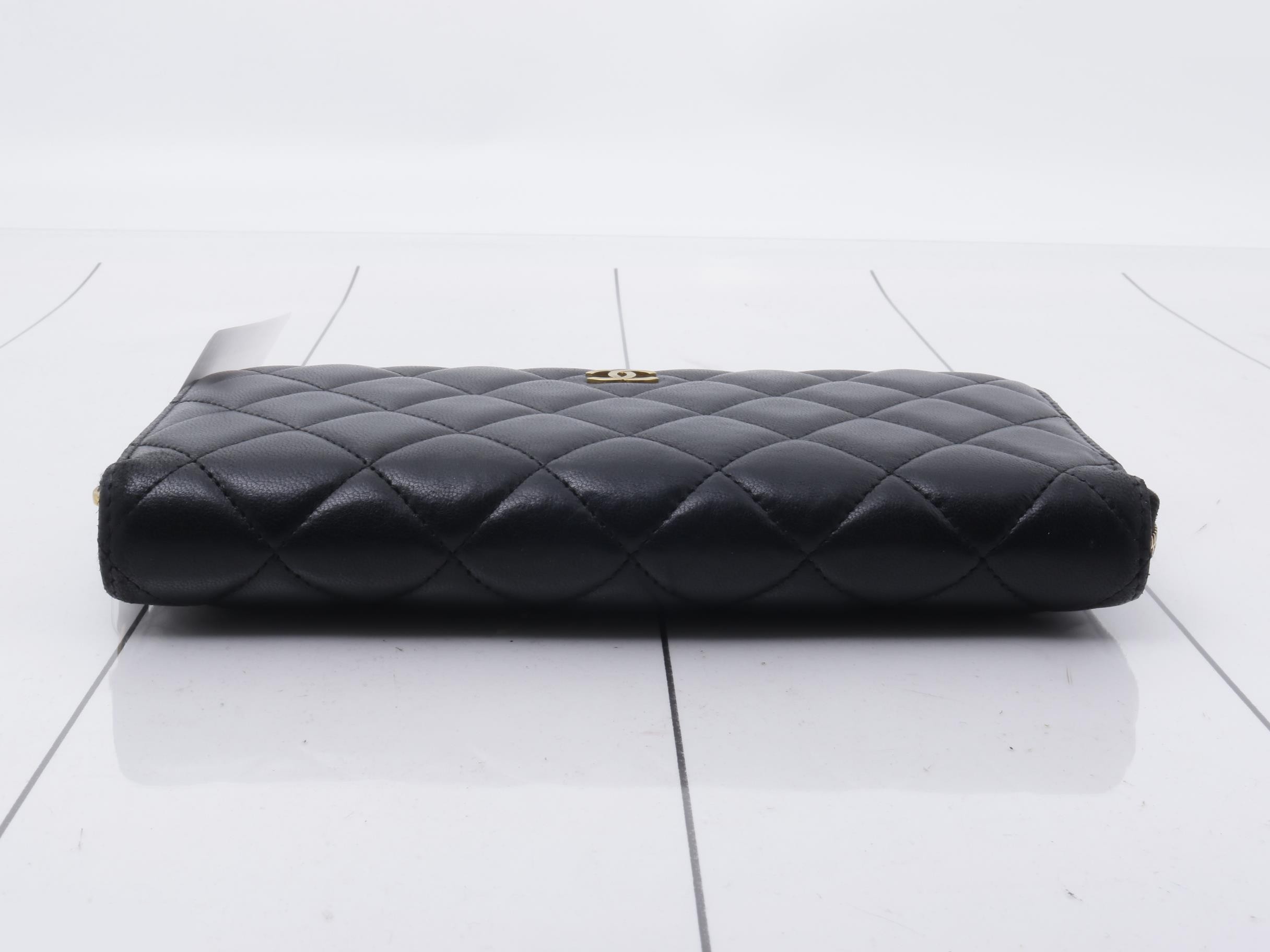 Round zipper long wallet — view 3