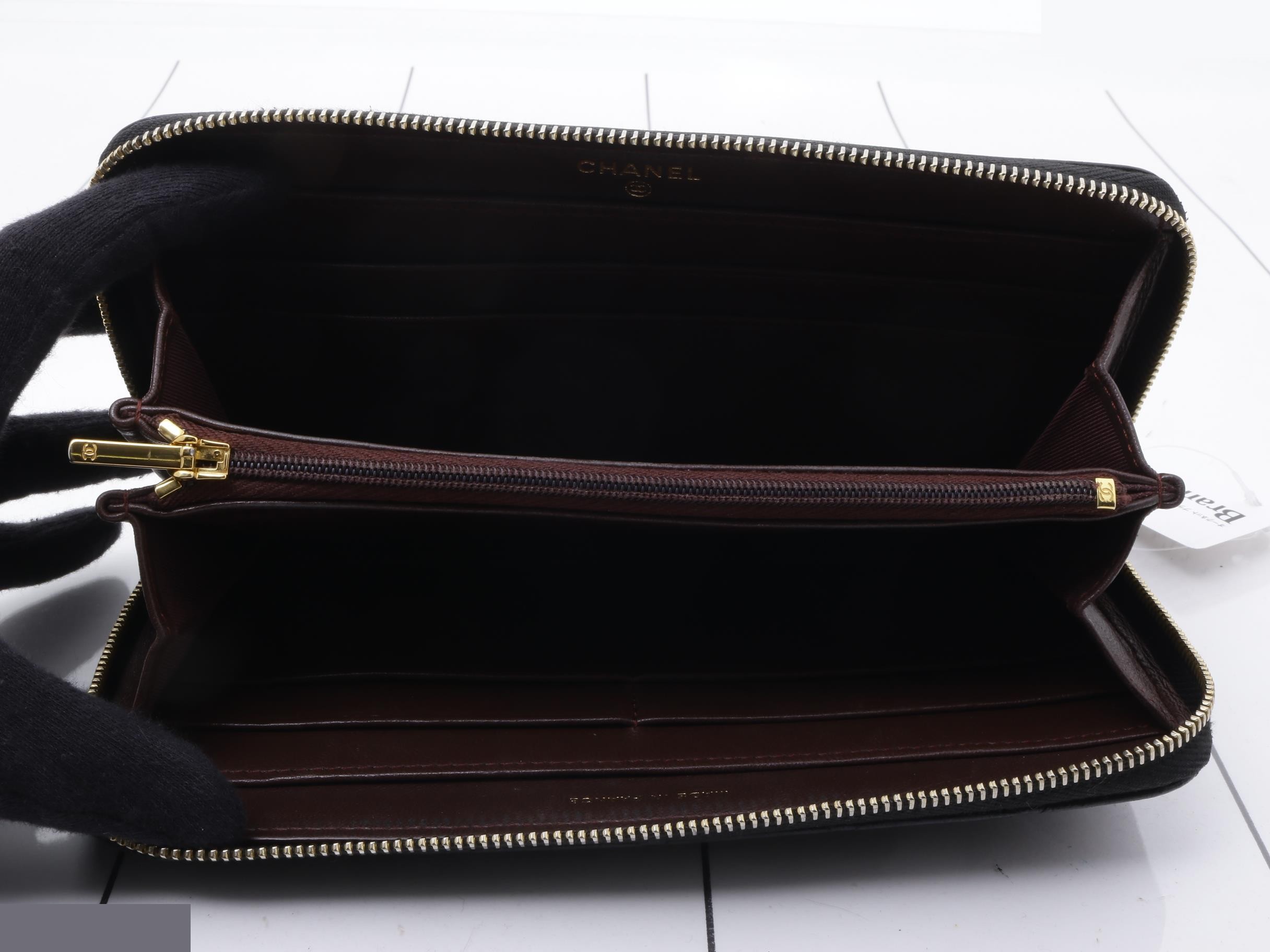 Round zipper long wallet — view 4