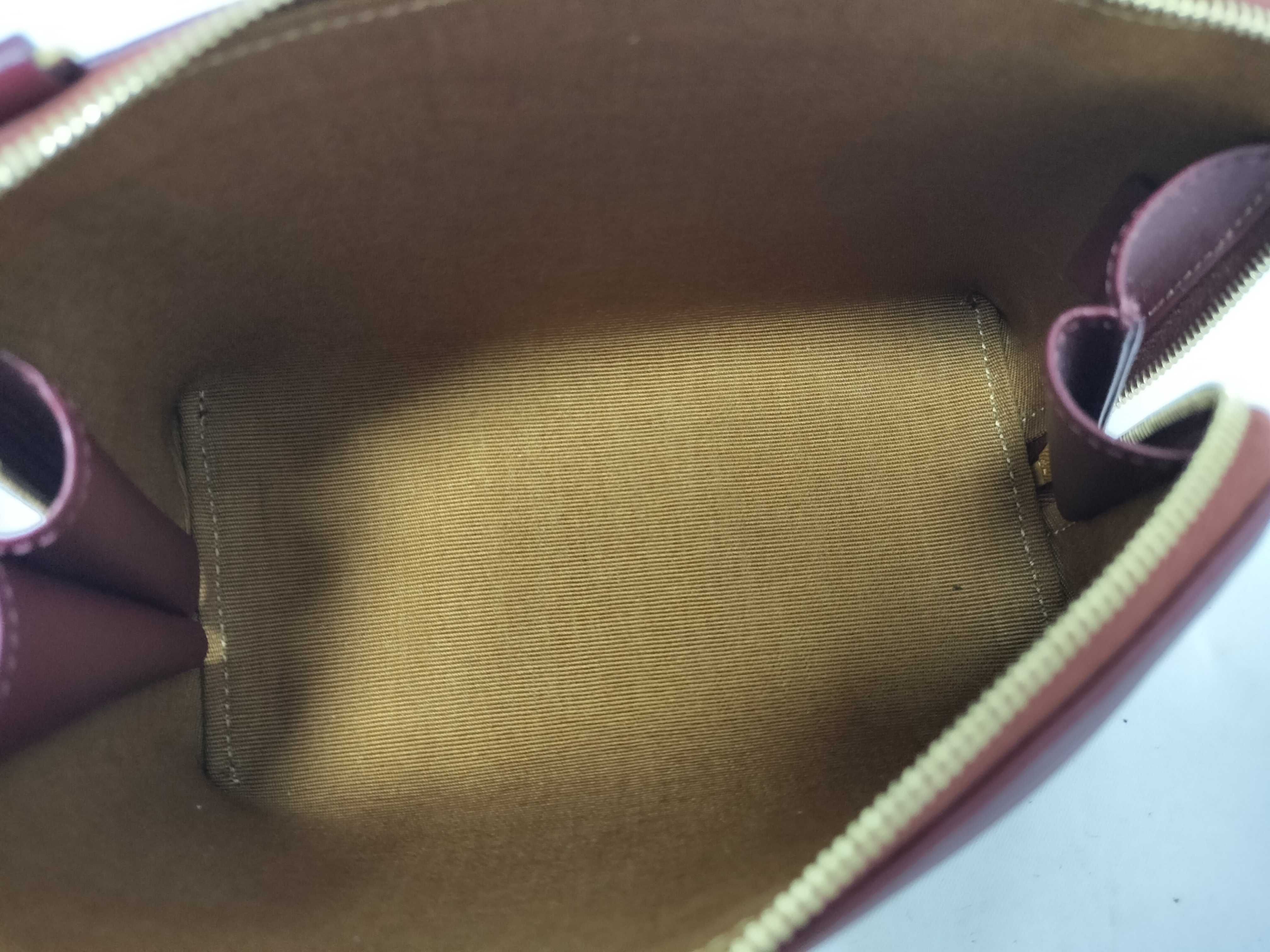 Macadam pattern chain shoulder bag, red. — view 9