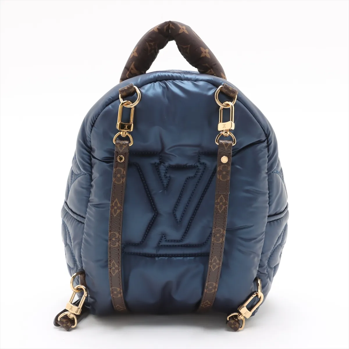 LV Pillow Palm Springs Backpack MINI M21060 Navy RFID Reactive — view 2