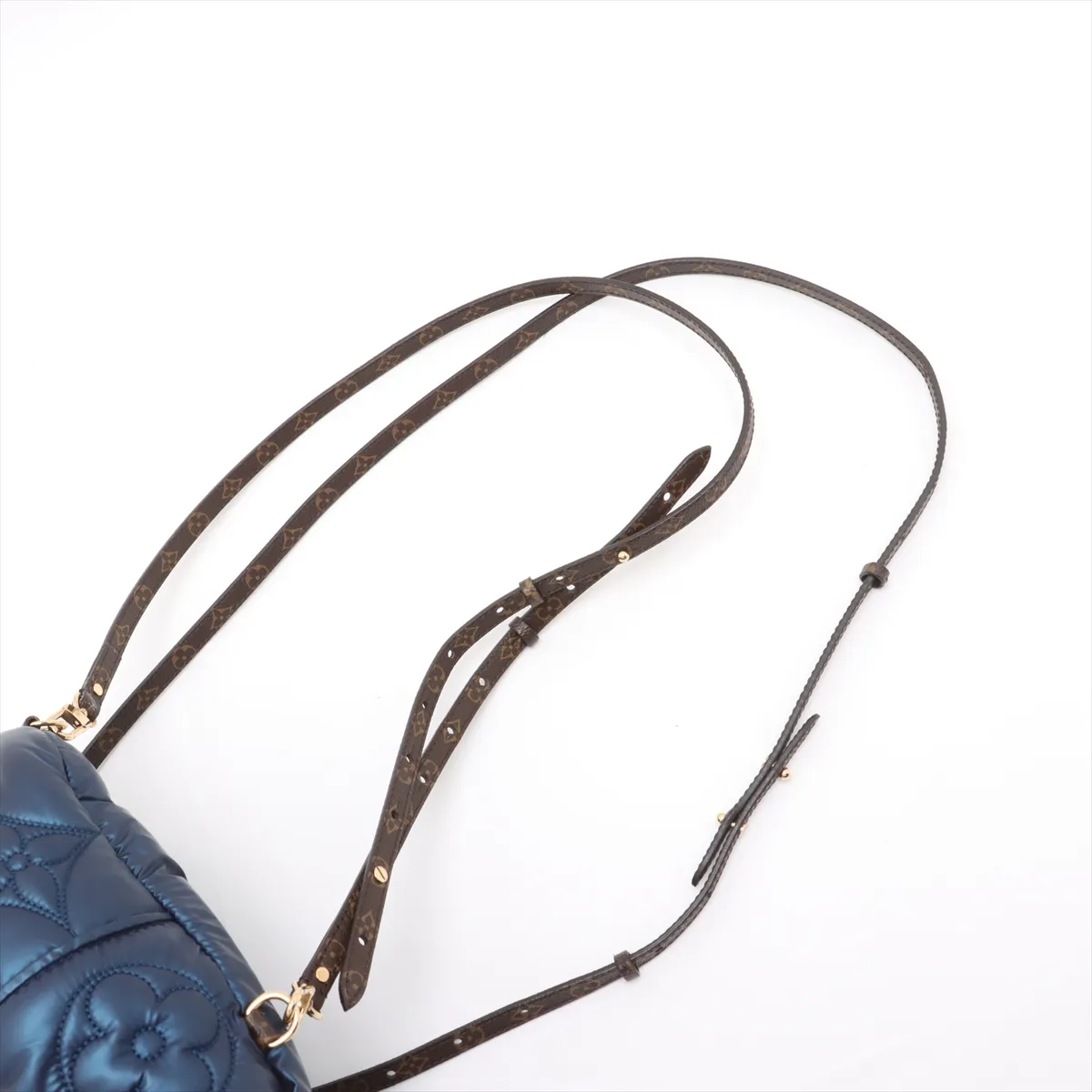 LV Pillow Palm Springs Backpack MINI M21060 Navy RFID Reactive — view 6