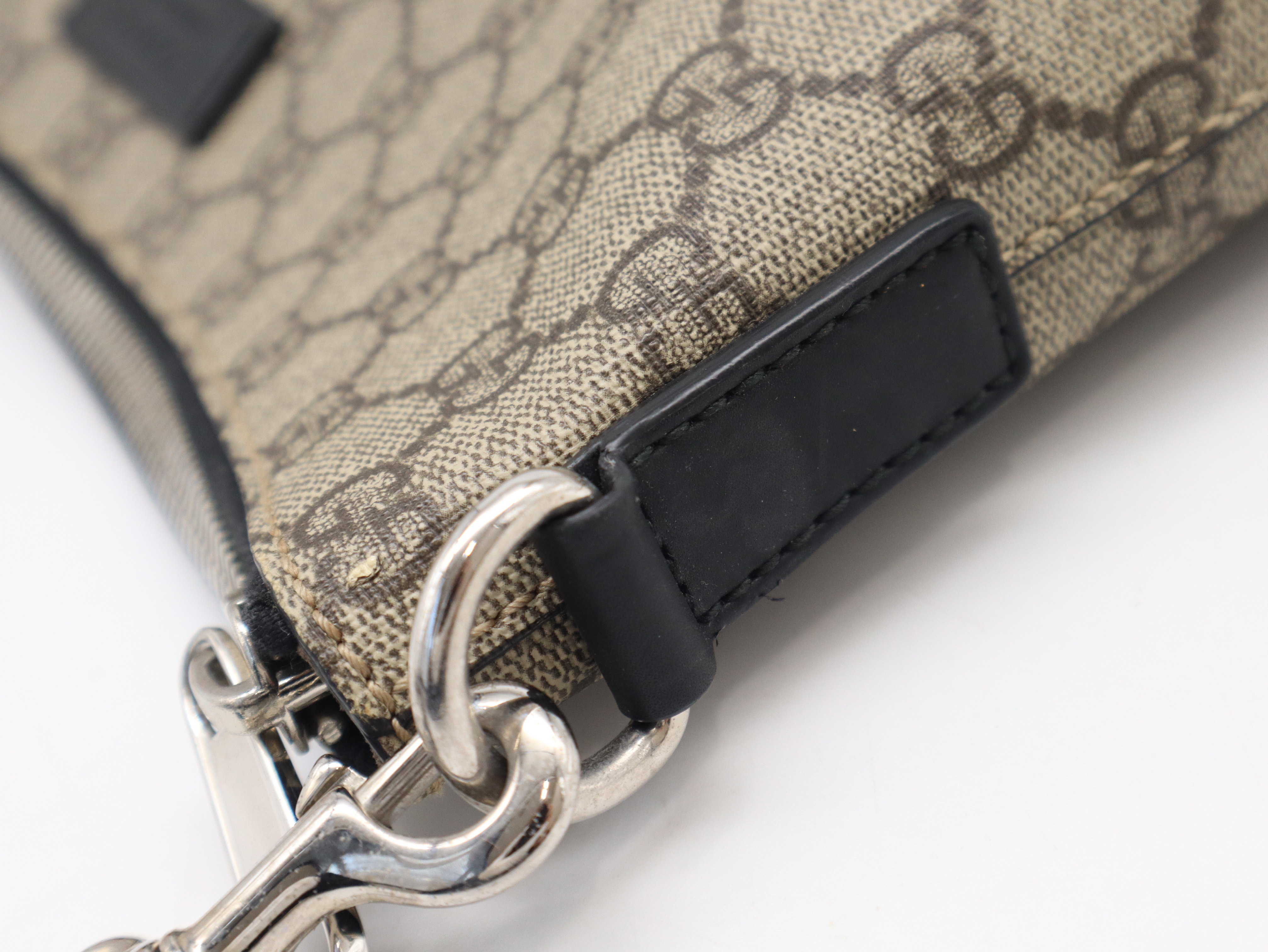 523293 GG Supreme Clutch Bag (Second Bag) — view 7
