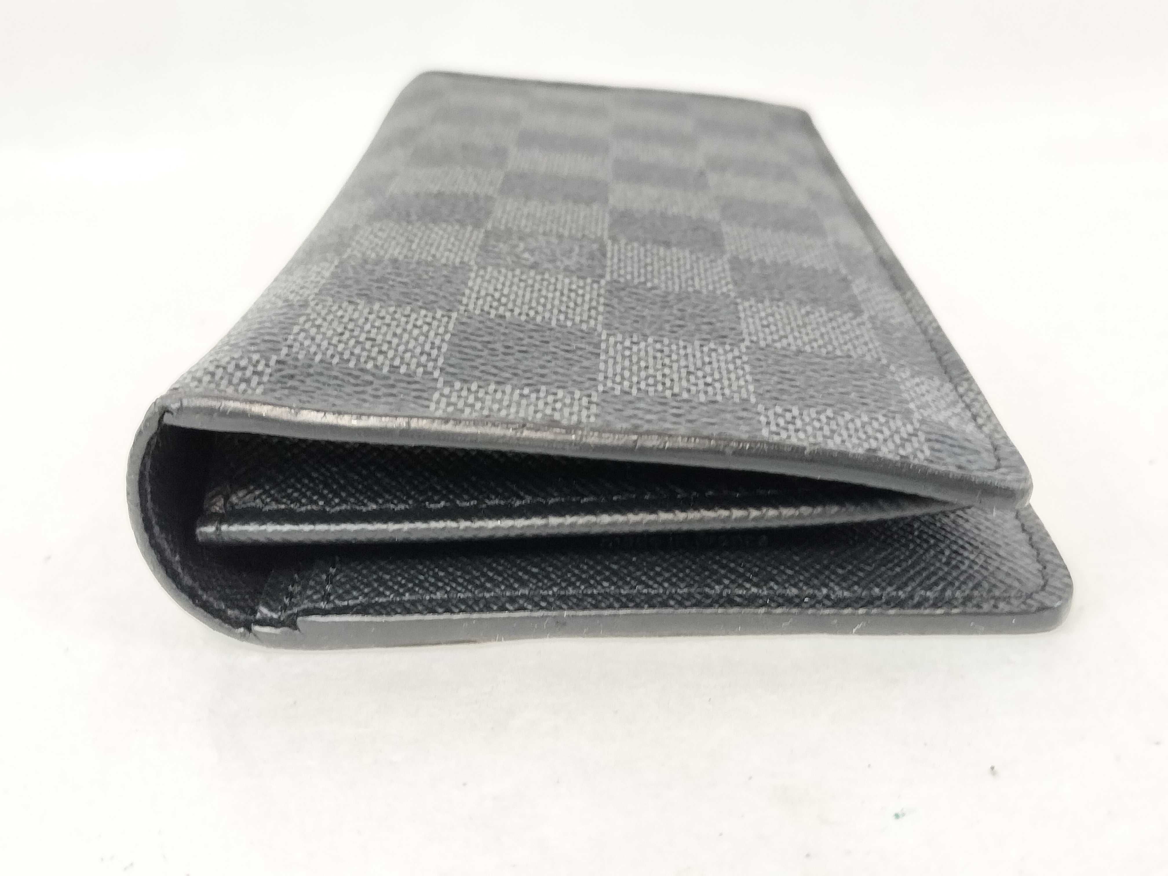 Damier Graphite N62665 Portefeuille Brazza Wallet — view 13