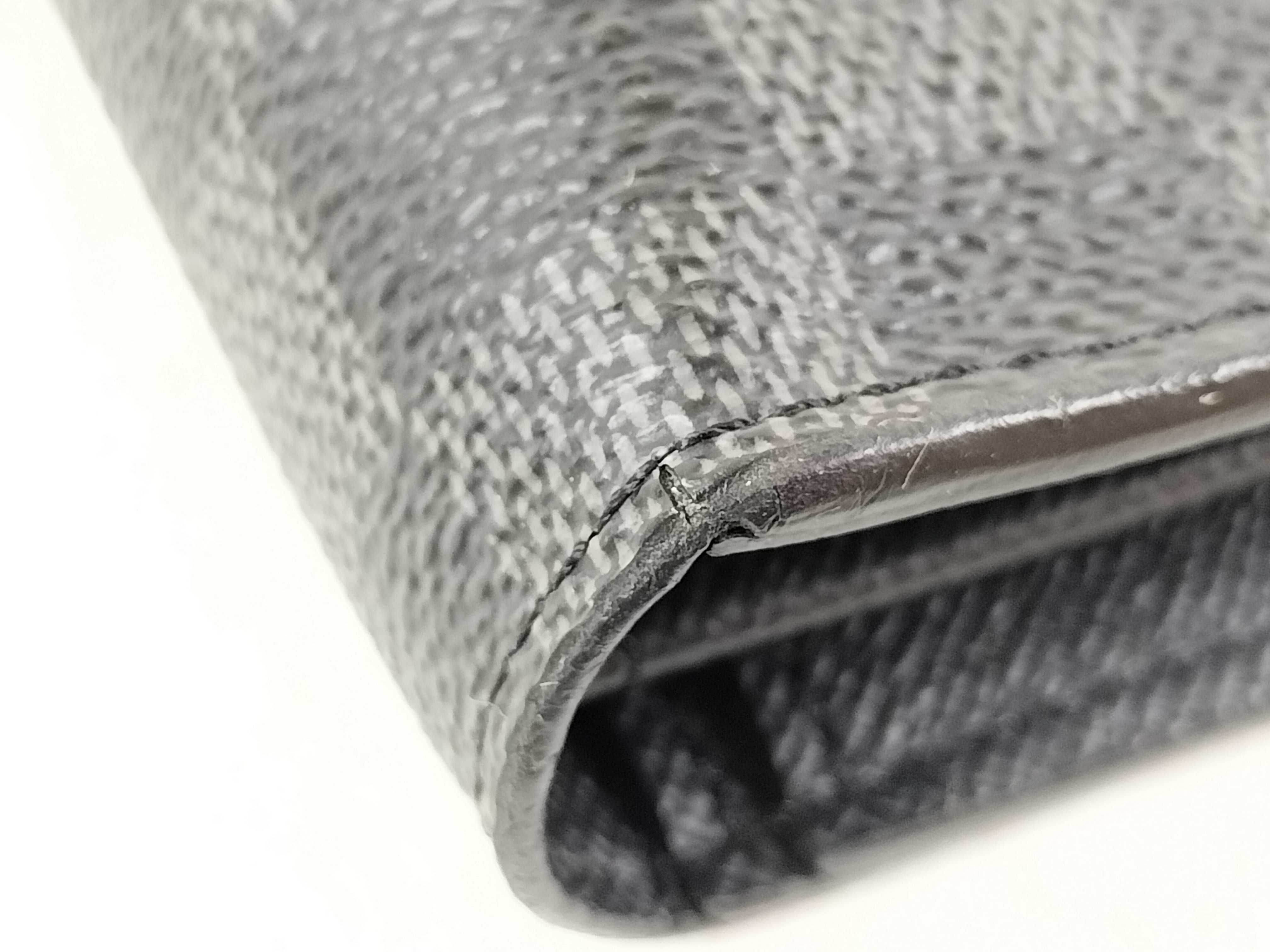 Damier Graphite N62665 Portefeuille Brazza Wallet — view 9
