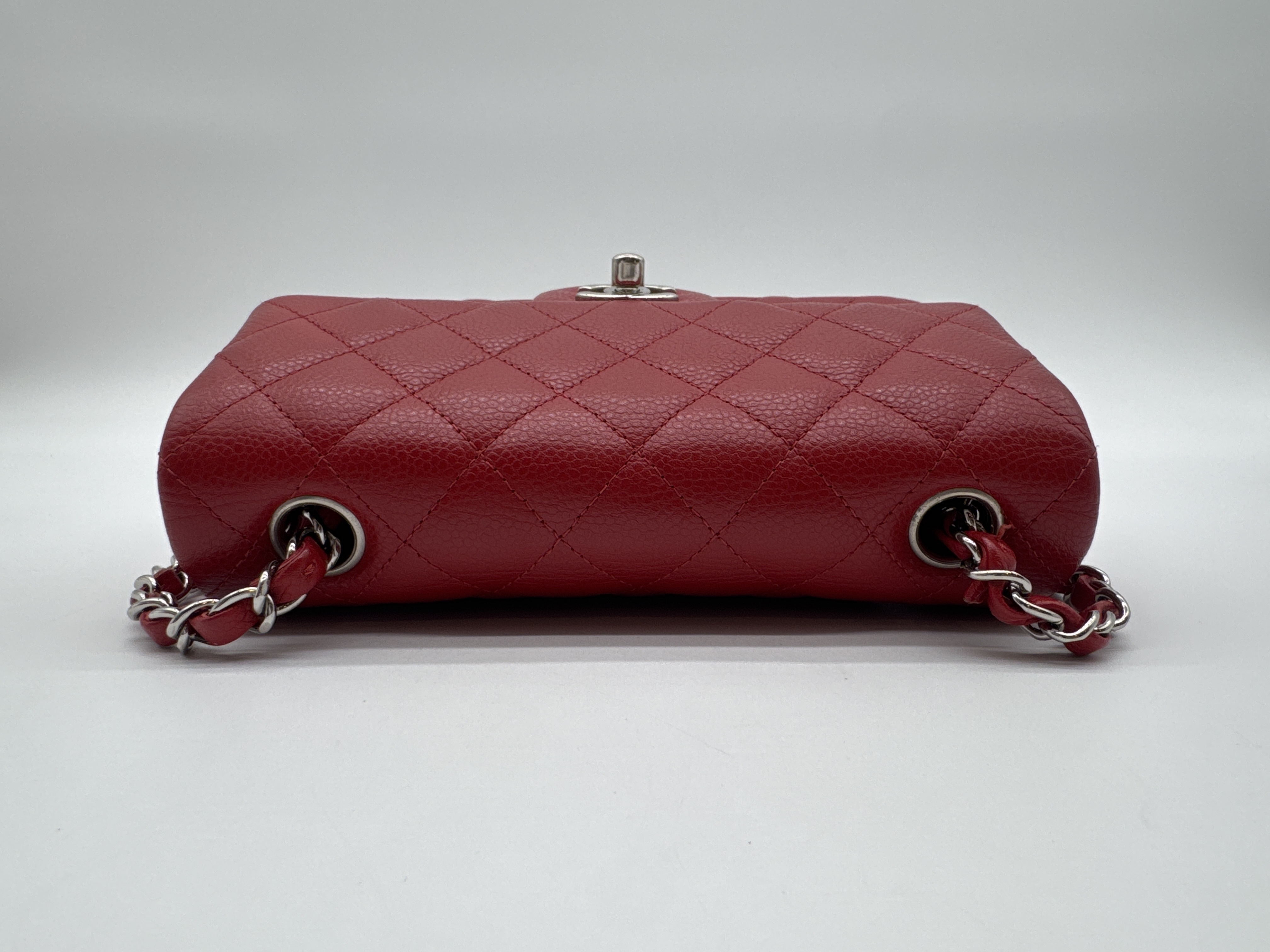 Caviar Skin Mini Matelassé Shoulder Bag — view 5