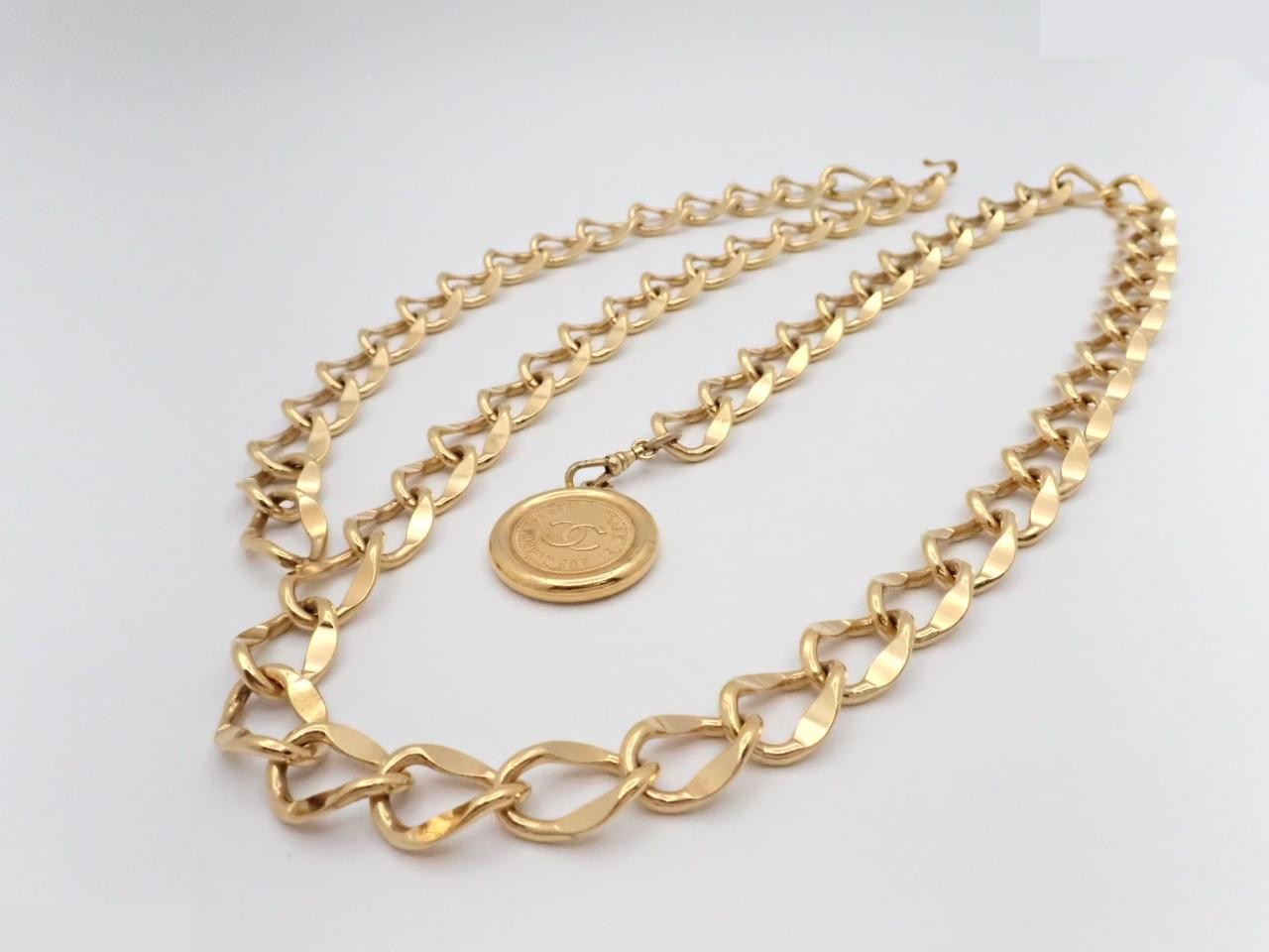 Vintage Classic (Accessories) - Belt with Coin Charm, Total Length Approx. 95cm — view 2
