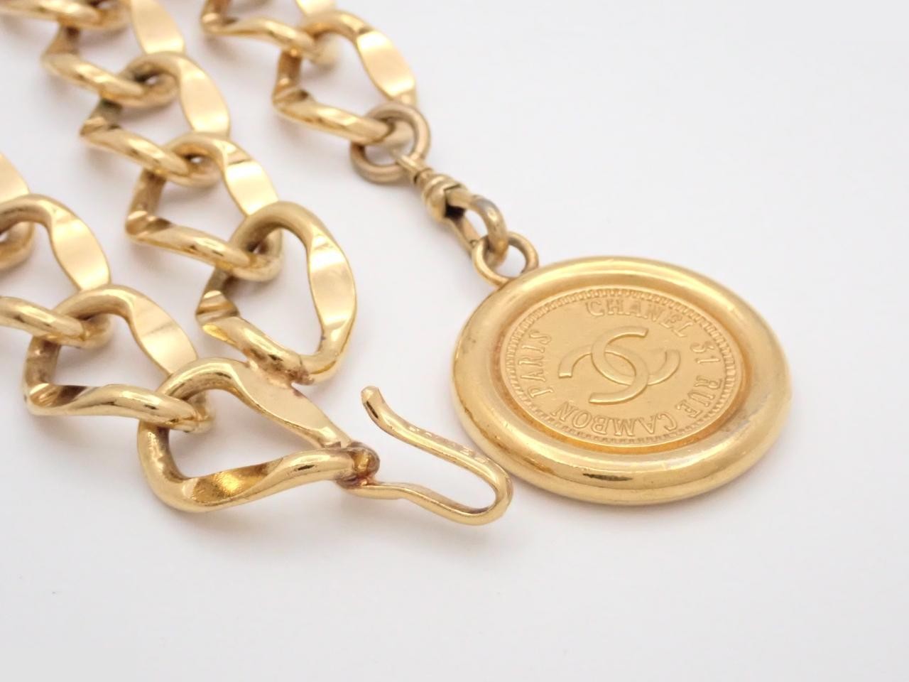 Vintage Classic (Accessories) - Belt with Coin Charm, Total Length Approx. 95cm — view 3