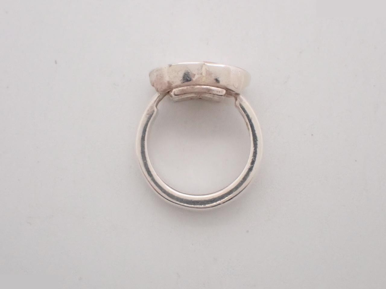 Other Line Precious Metal Chanel Logo Ring 01P #12 — view 3