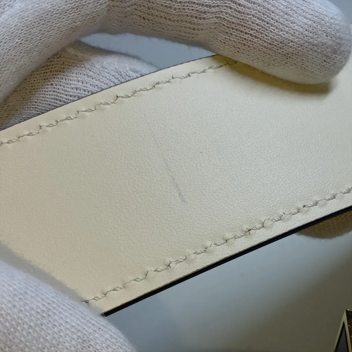 Sunshine Medium 8BH386 Leather 2-Way Handbag White — view 15