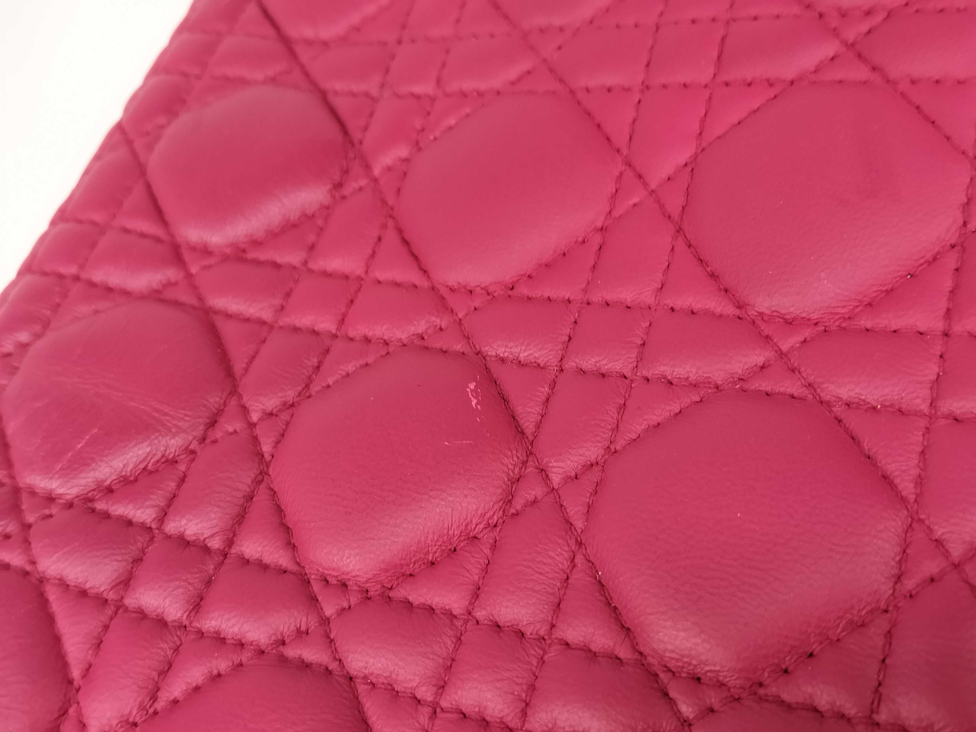 Lady Dior Cannage Large Handbag Shoulder Bag 2-Way Handbag — view 15