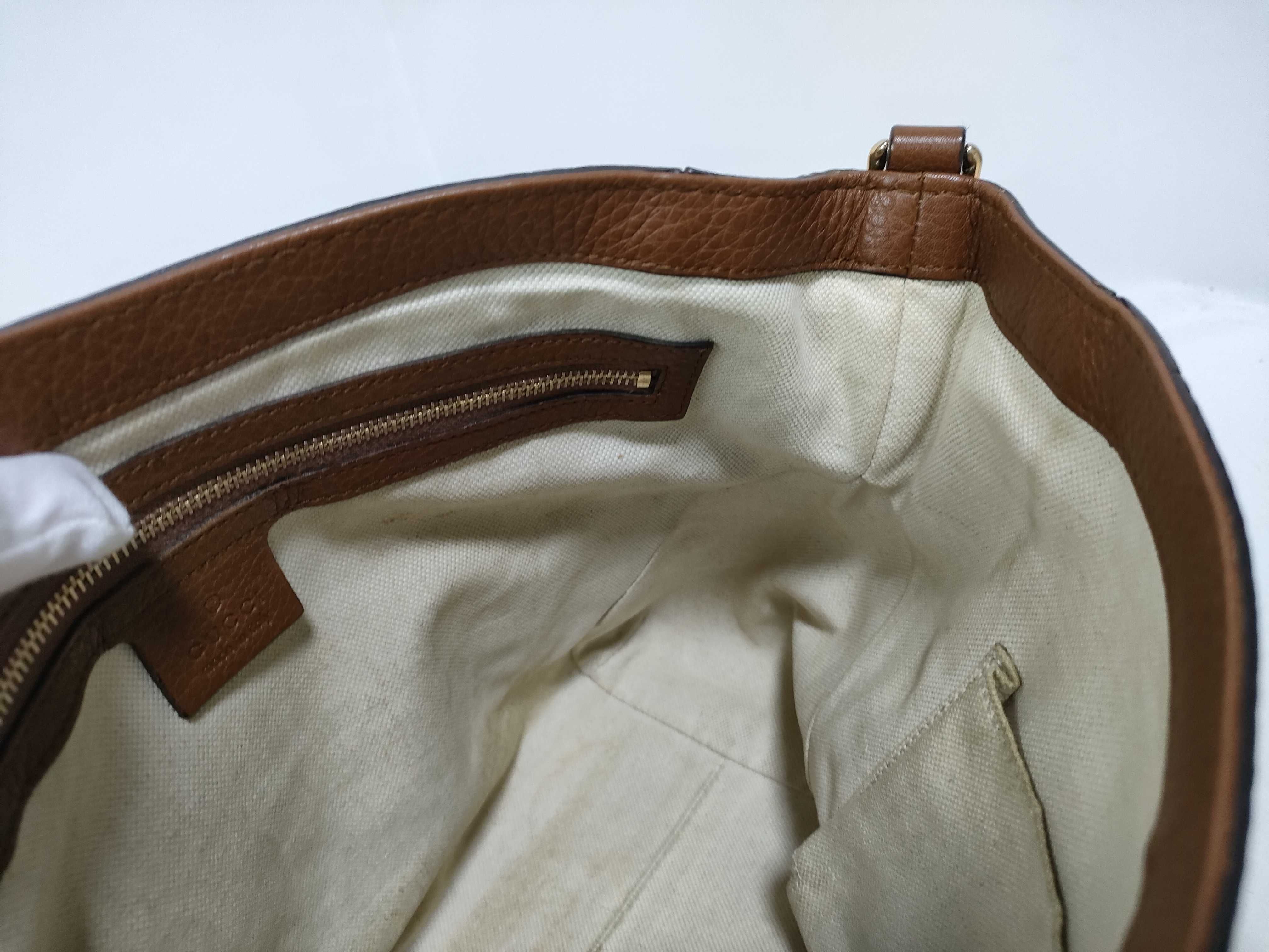 Brown GG Canvas Vintage Flap Sushi Single-Shoulder Bag with Long Shoulder Strap (Handbag) — view 13