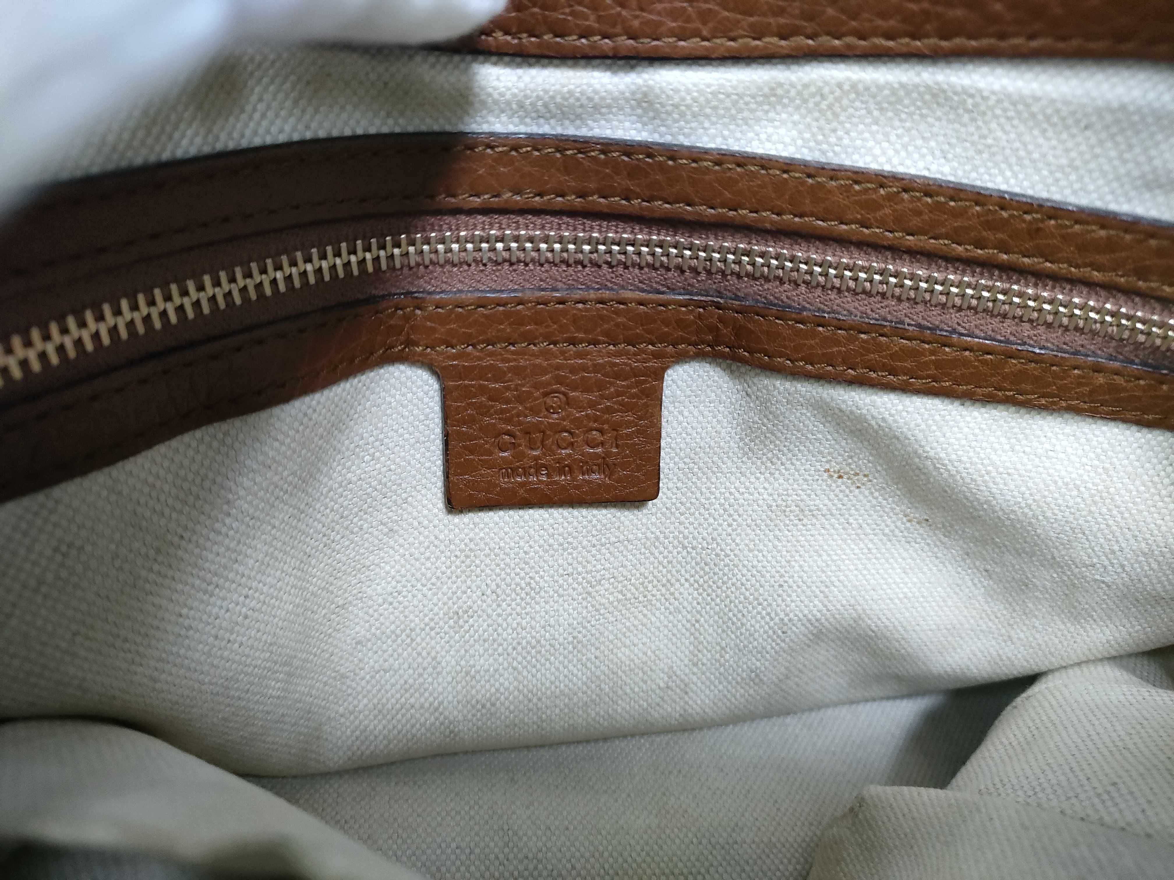Brown GG Canvas Vintage Flap Sushi Single-Shoulder Bag with Long Shoulder Strap (Handbag) — view 15