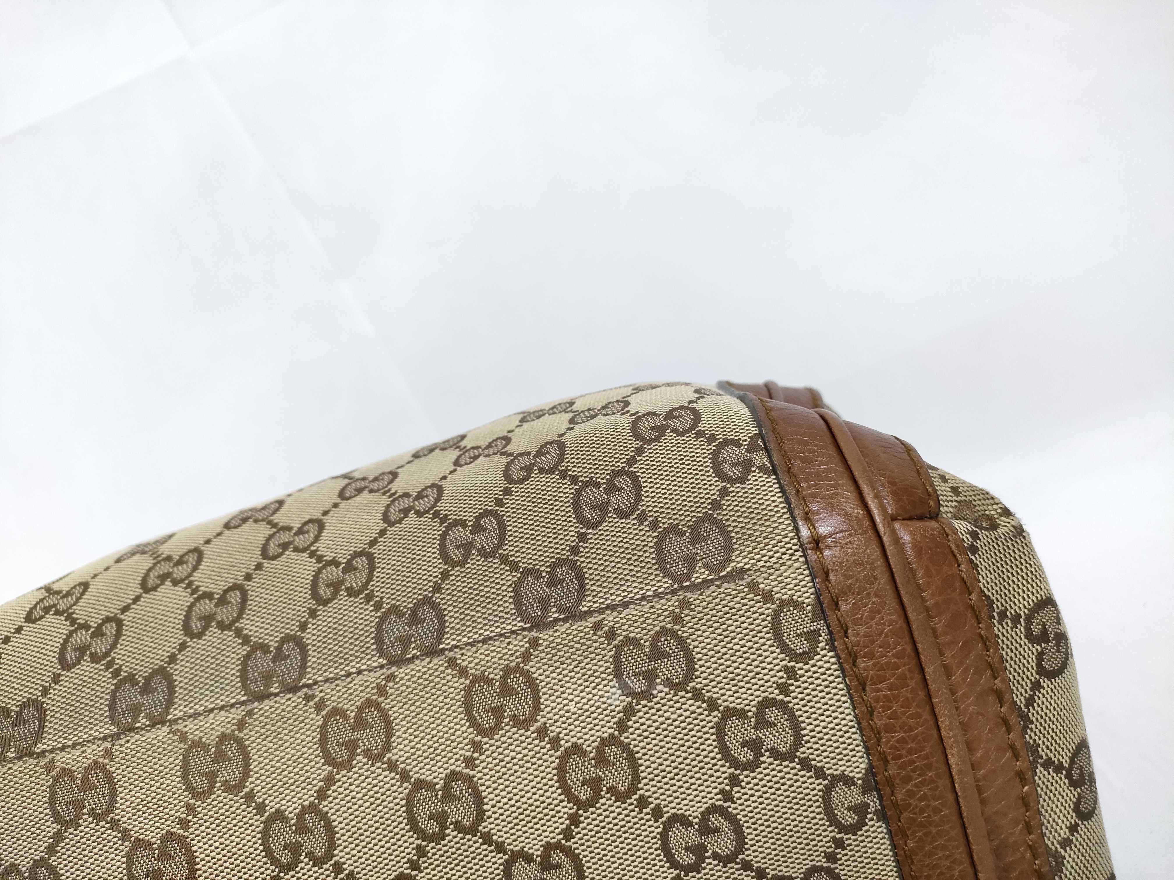 Brown GG Canvas Vintage Flap Sushi Single-Shoulder Bag with Long Shoulder Strap (Handbag) — view 4