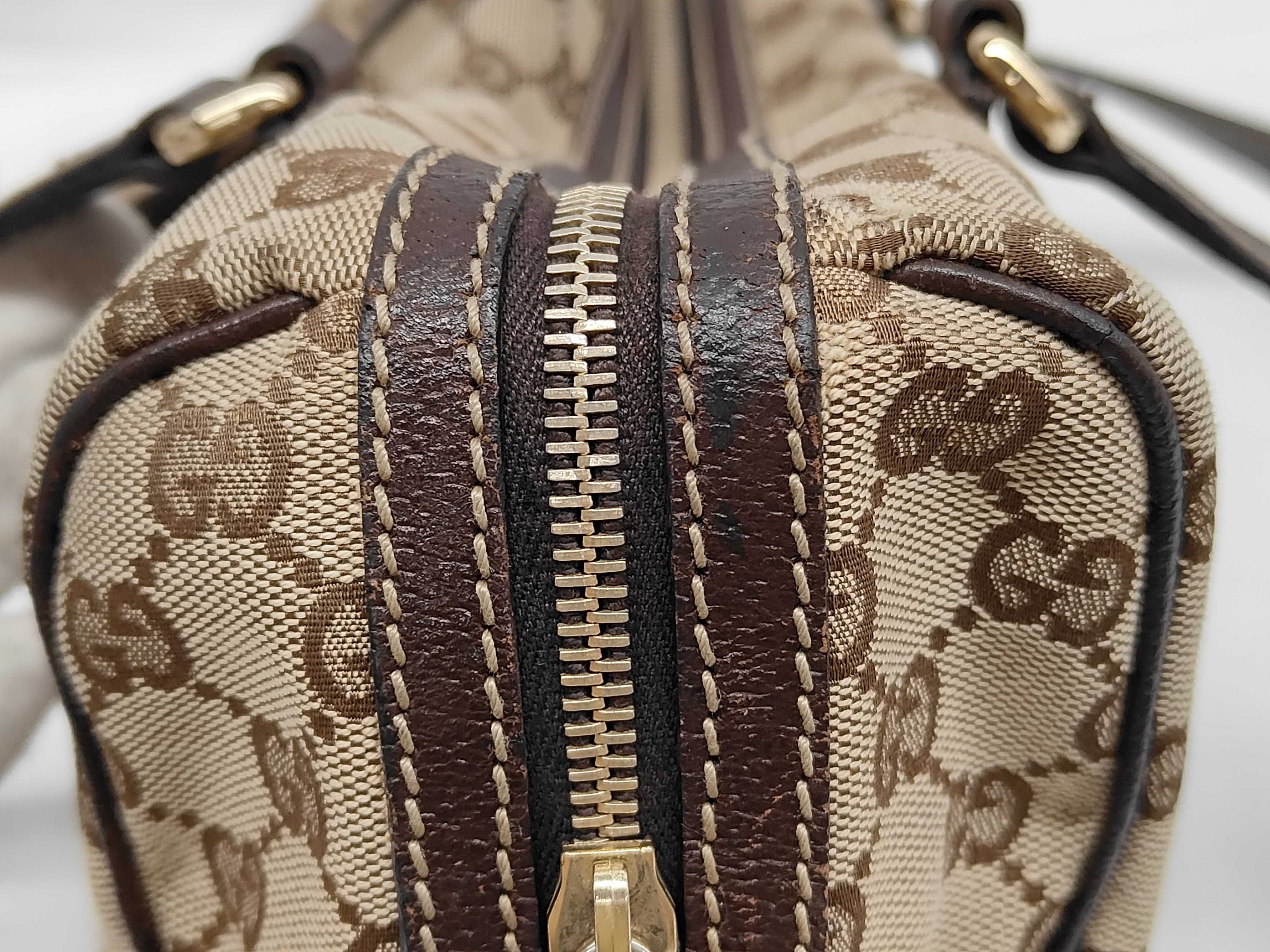 GG Canvas Shoulder Bag Brown Tote Bag — view 8