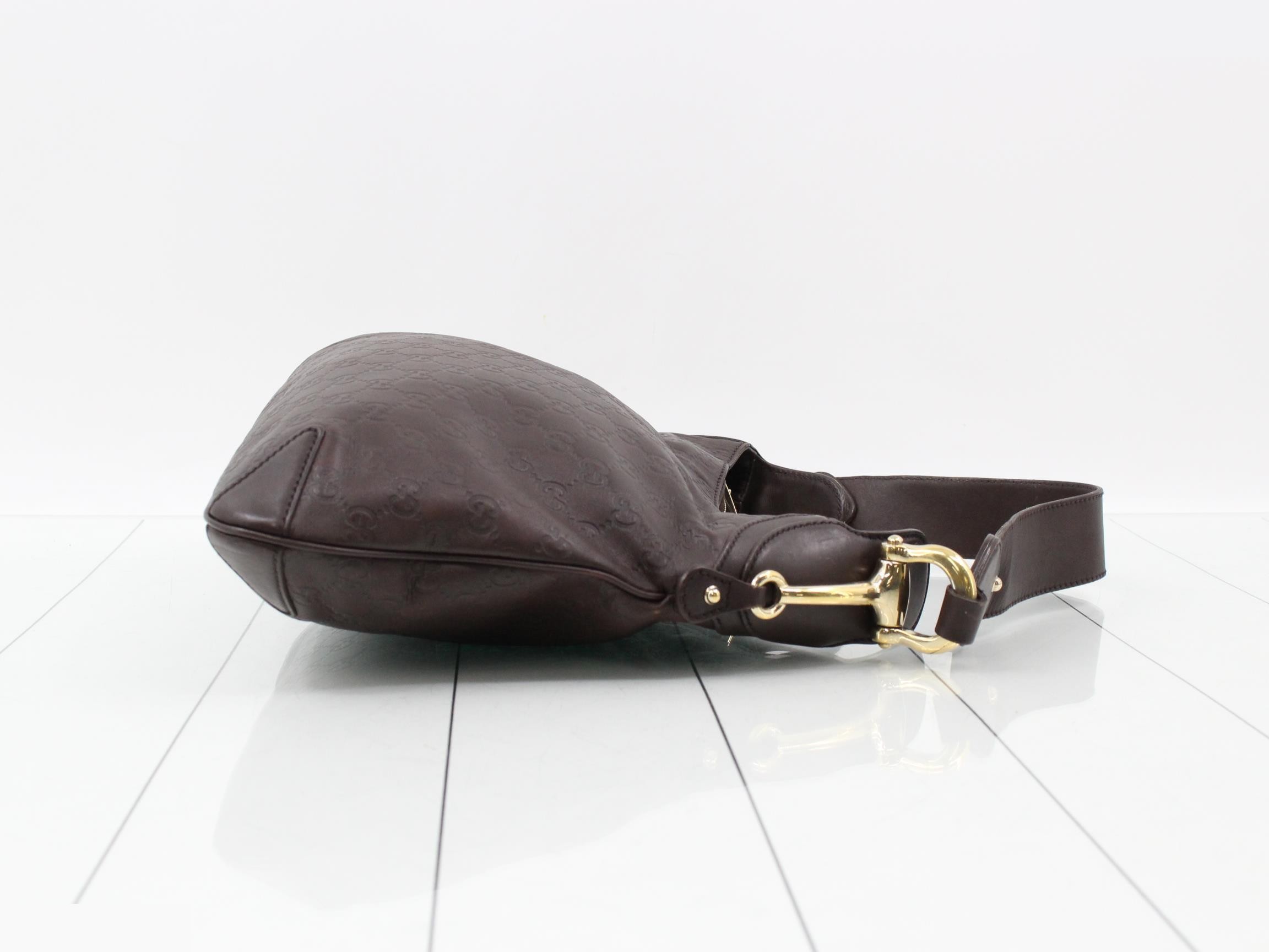 Guccissima Horsebit Shoulder Bag — view 3