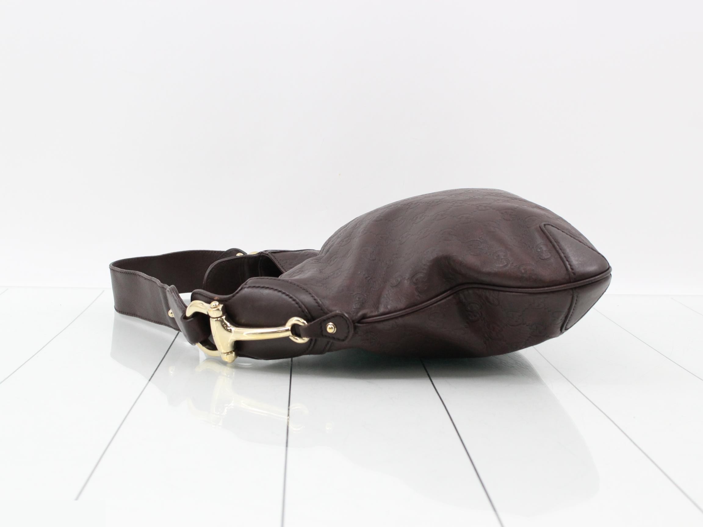 Guccissima Horsebit Shoulder Bag — view 4