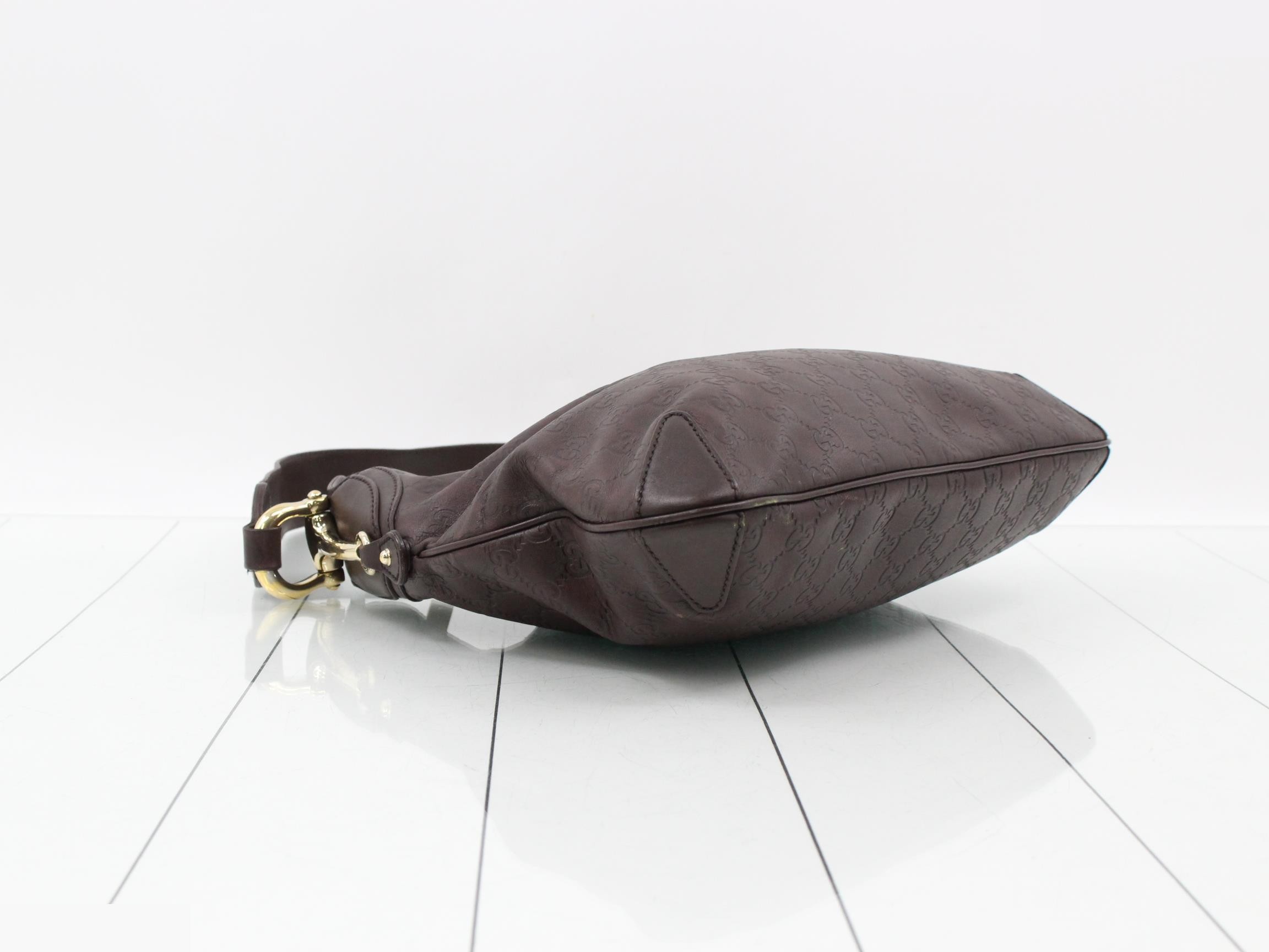 Guccissima Horsebit Shoulder Bag — view 5