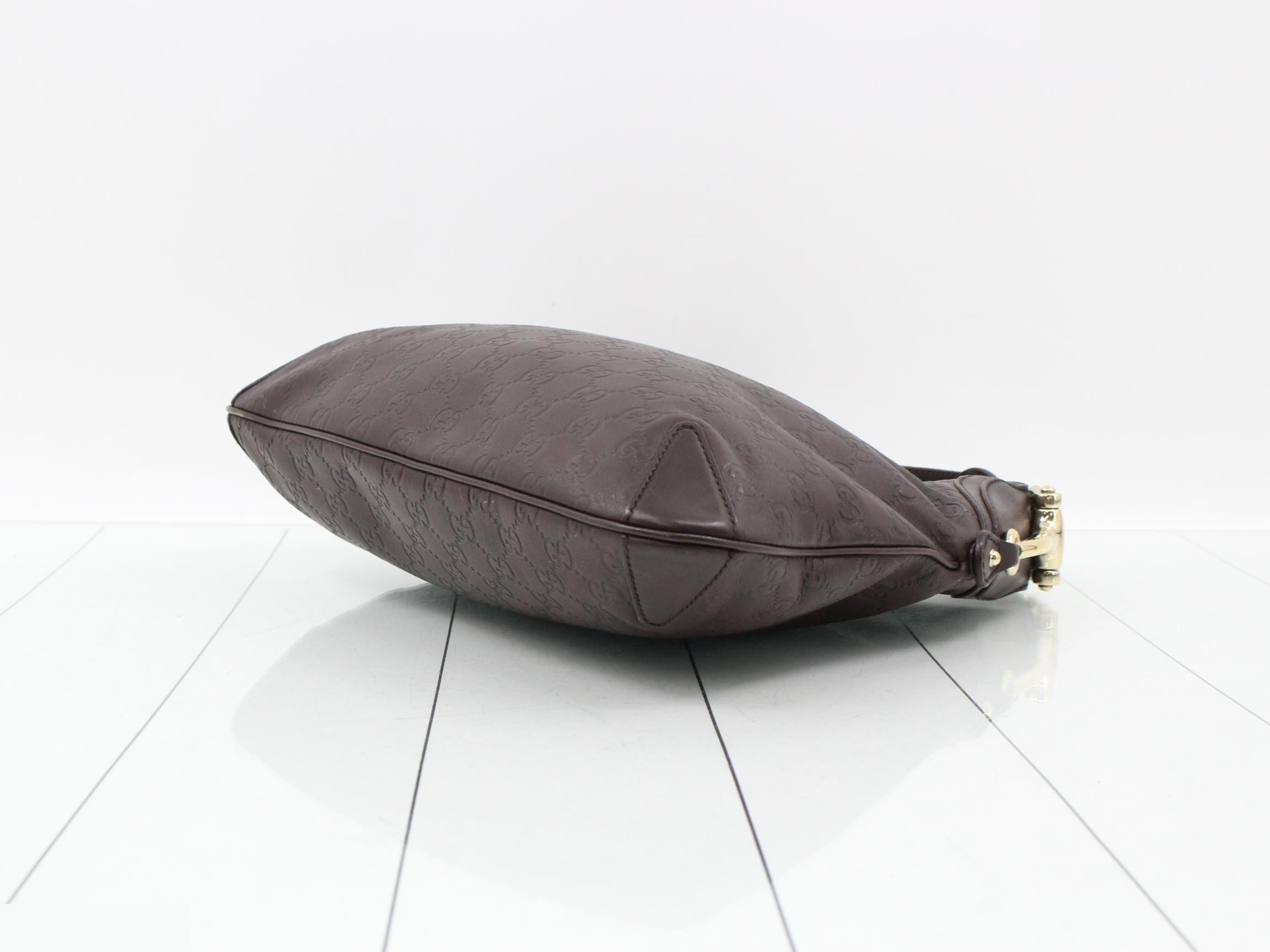 Guccissima Horsebit Shoulder Bag — view 6
