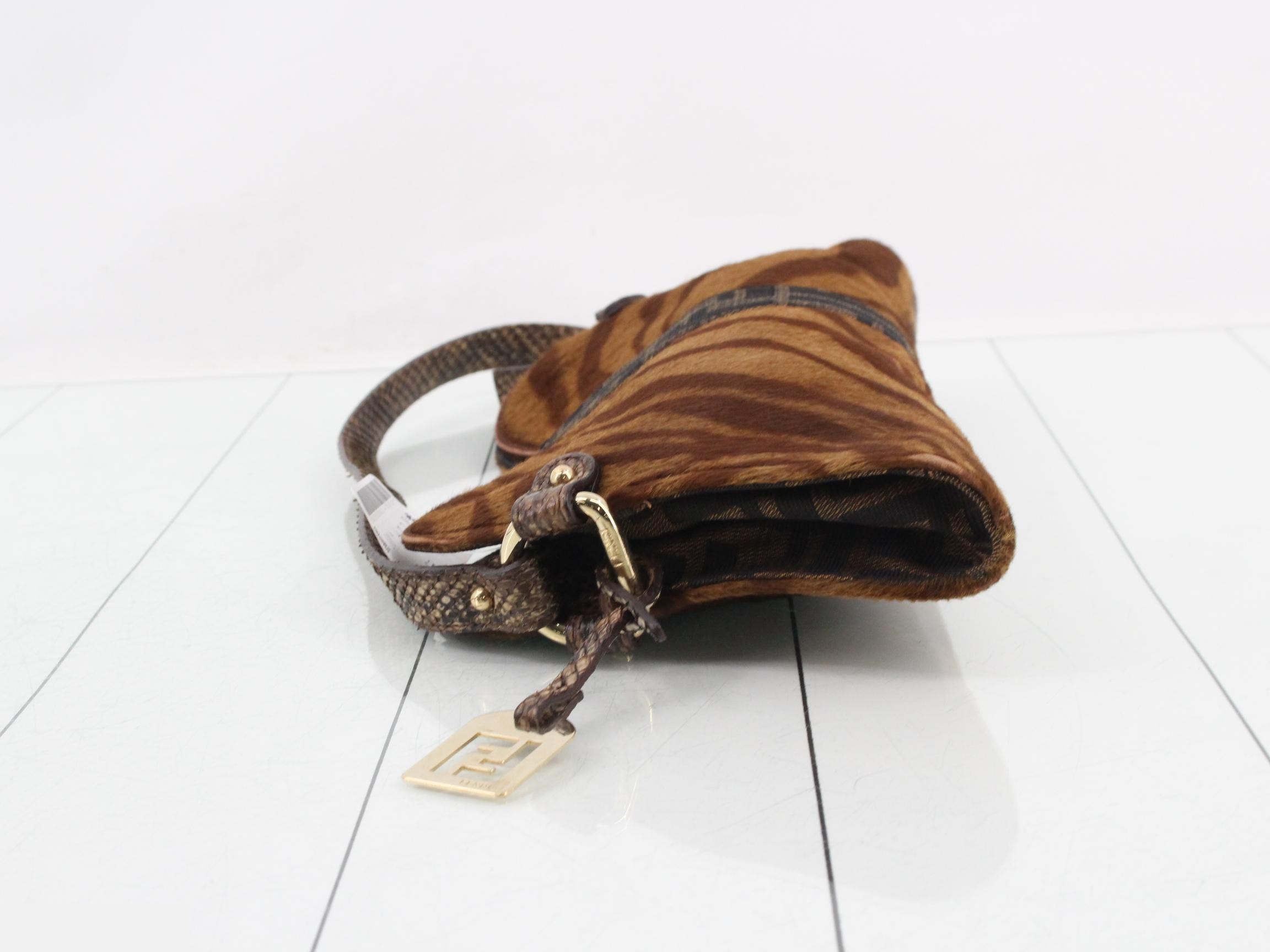 Zucca Zebra Calf Hair x Lizard — view 4