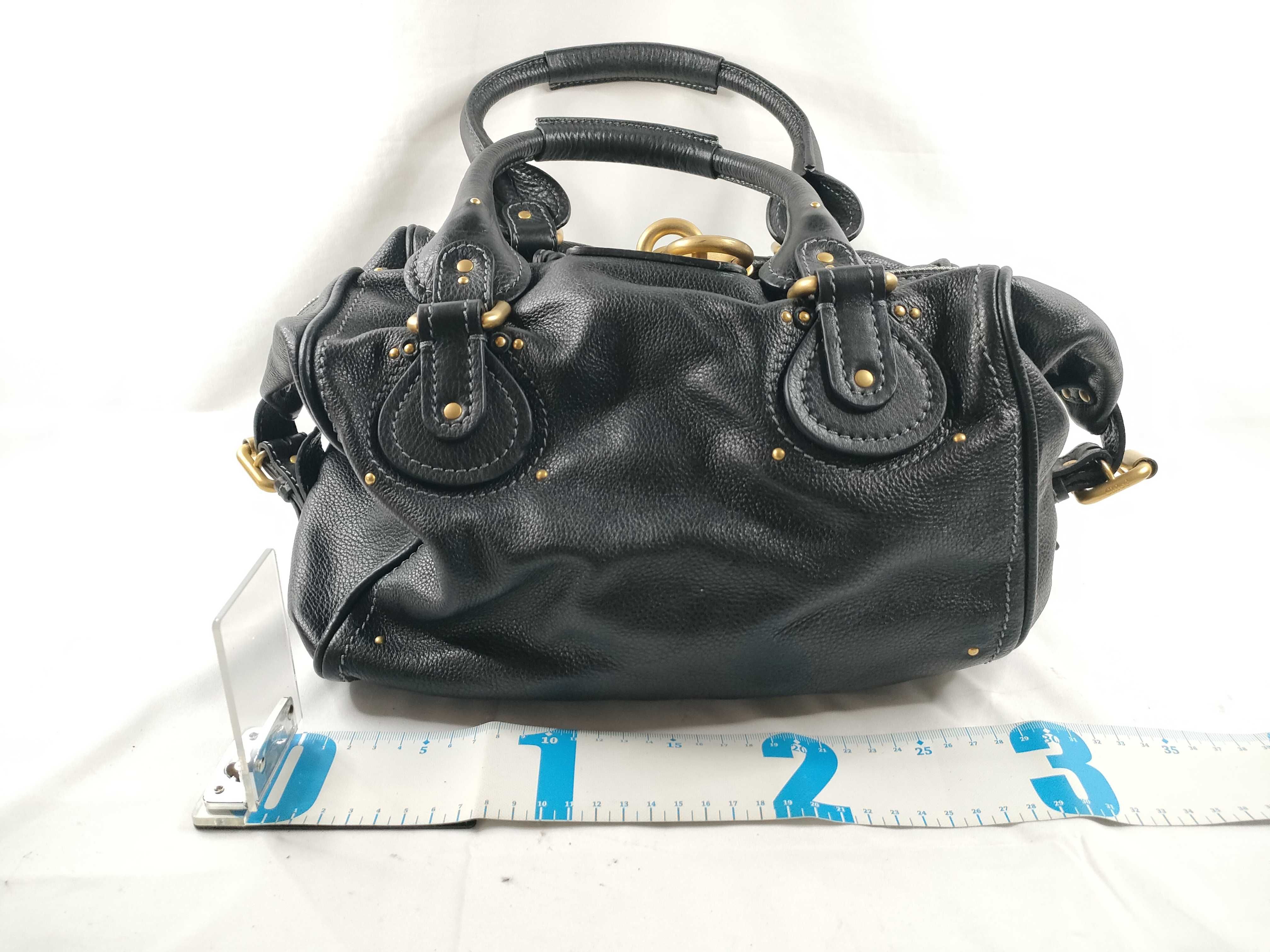 Paddington Leather Handbag, Black — view 2