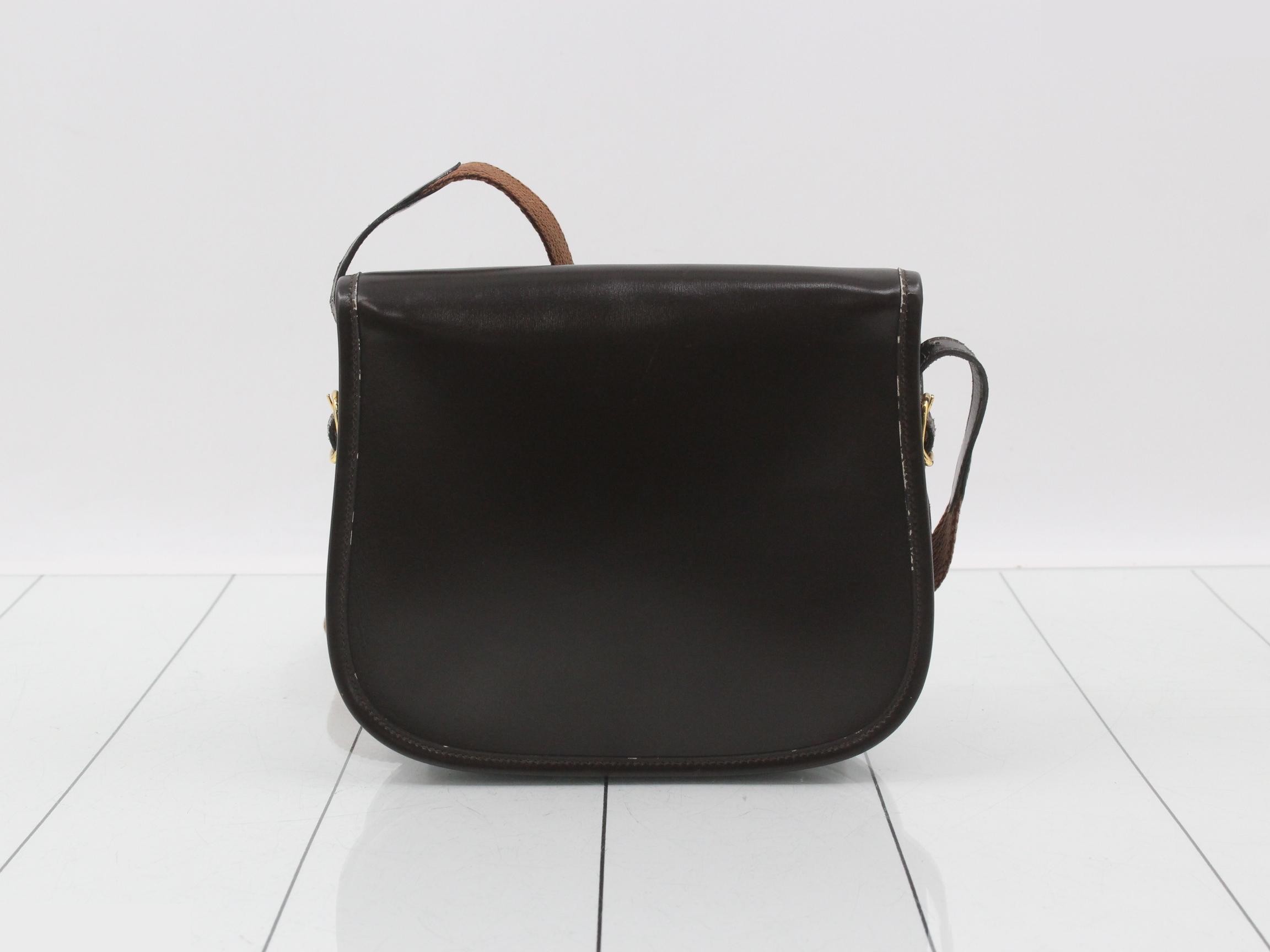 Duffle Bag, Chocolate, GP Box Calf Leather — view 2