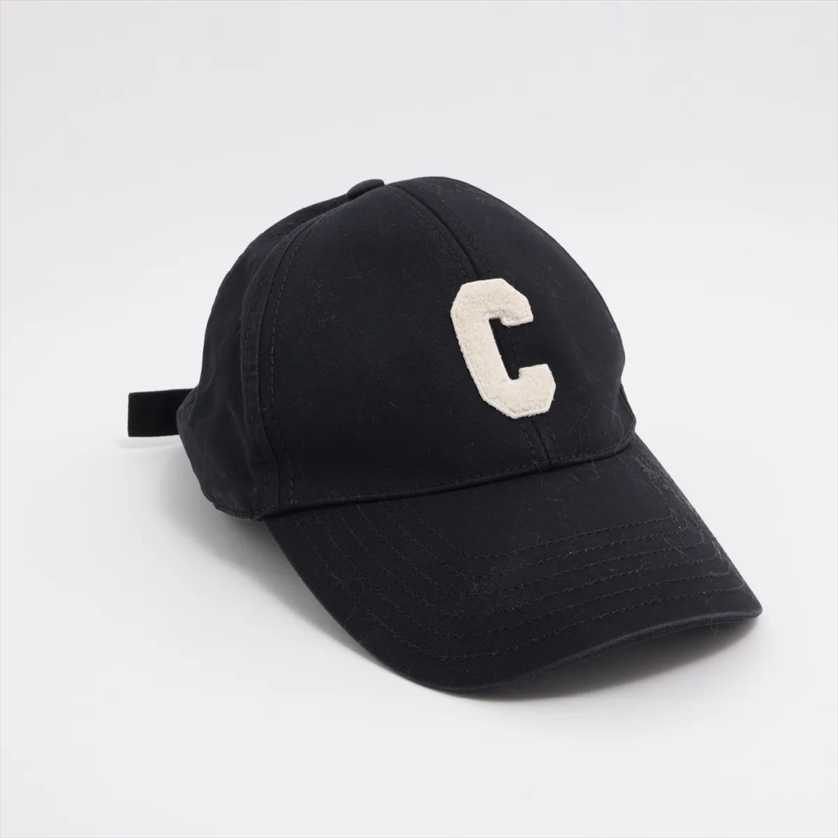 2AUA2969P C logo cap S cotton black — view 2