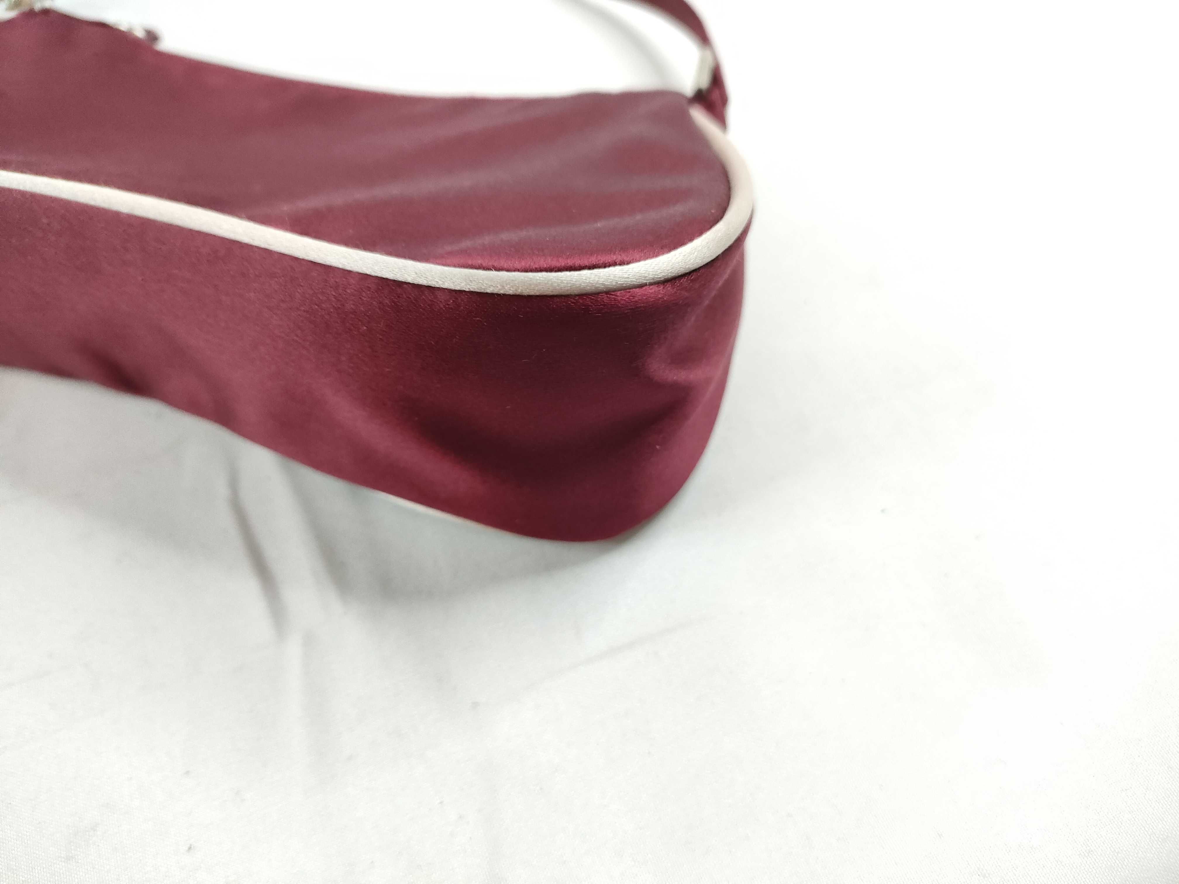 Nylon Prada Satin Shoulder Bag, Handbag with Box — view 5