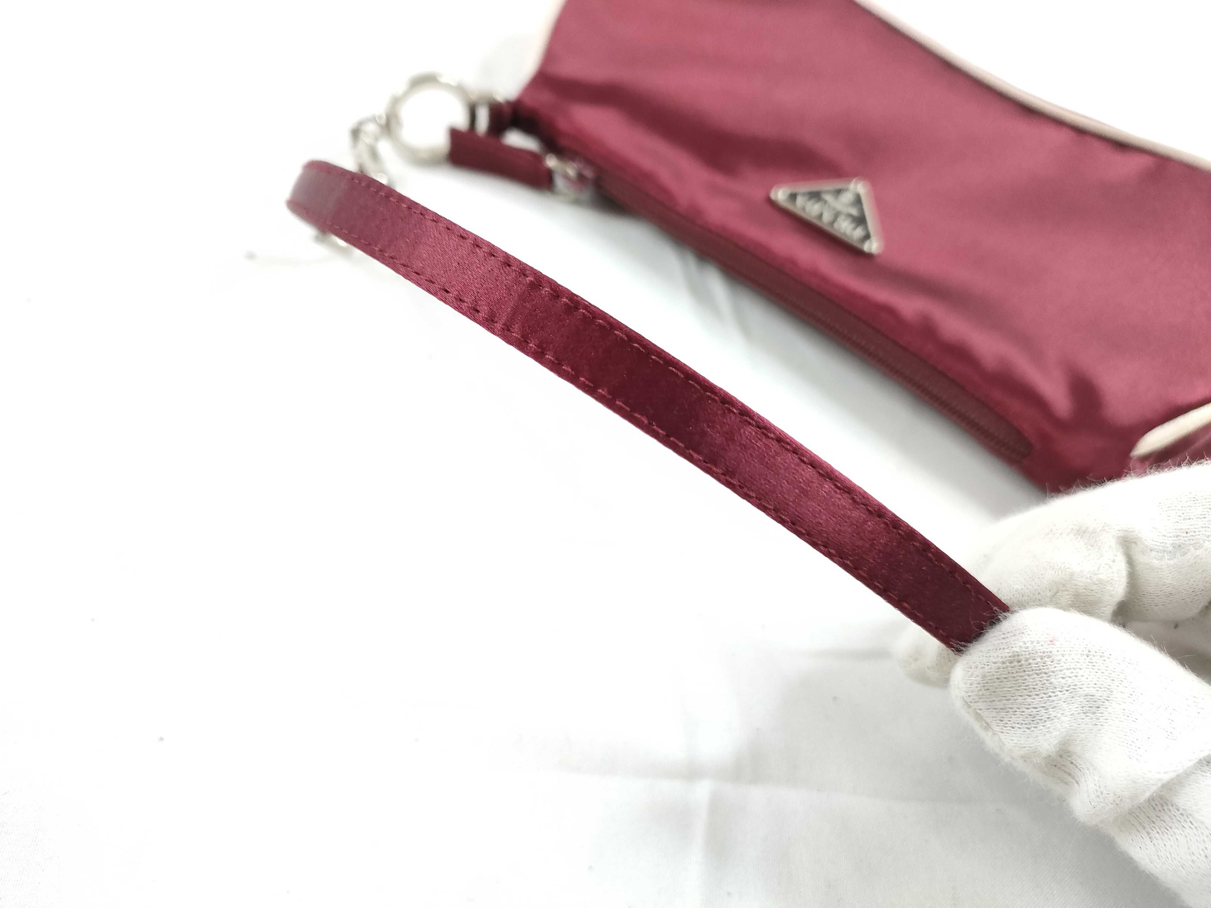 Nylon Prada Satin Shoulder Bag, Handbag with Box — view 7