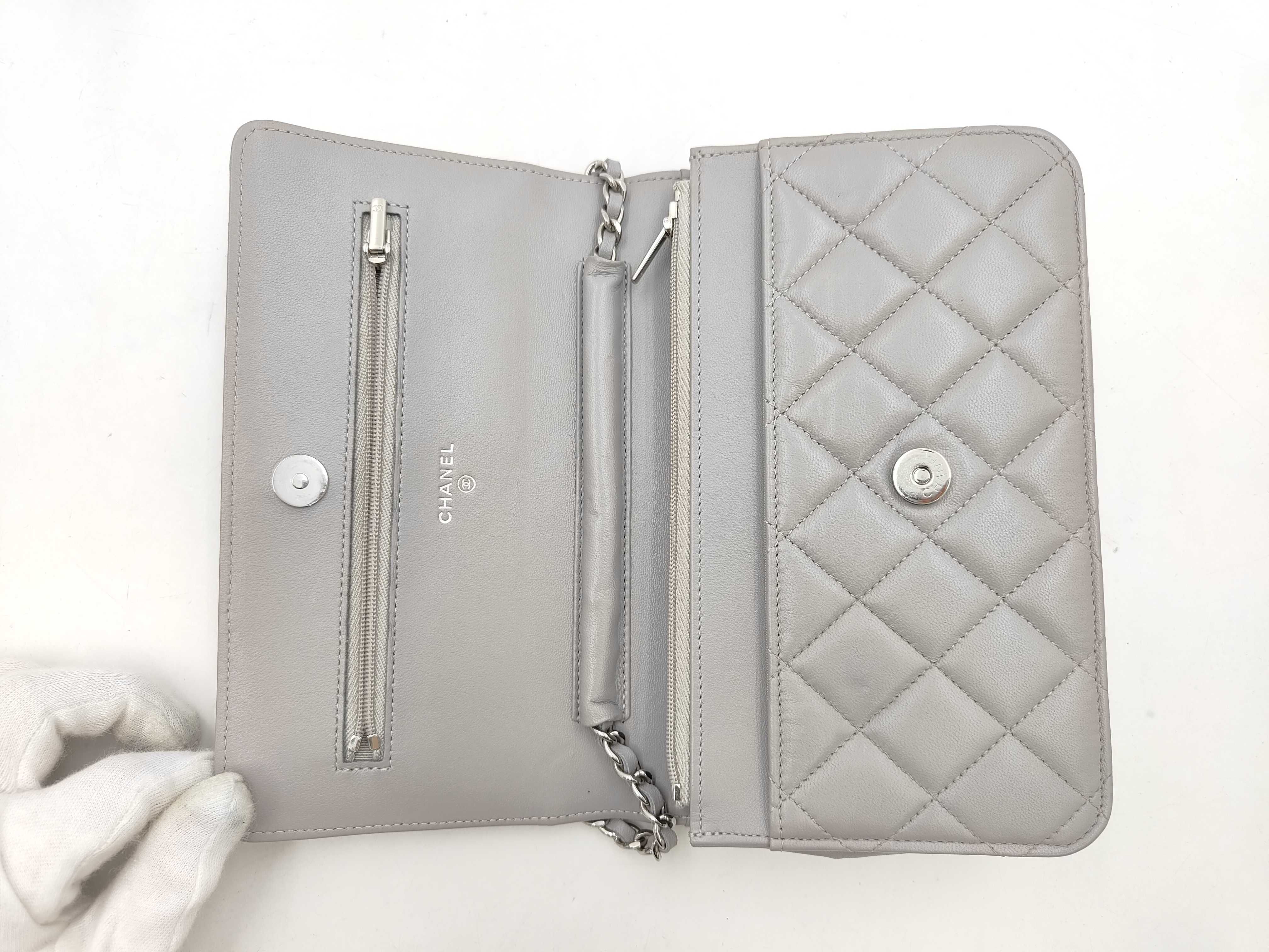 Matelassé Chain Wallet Shoulder Bag — view 7