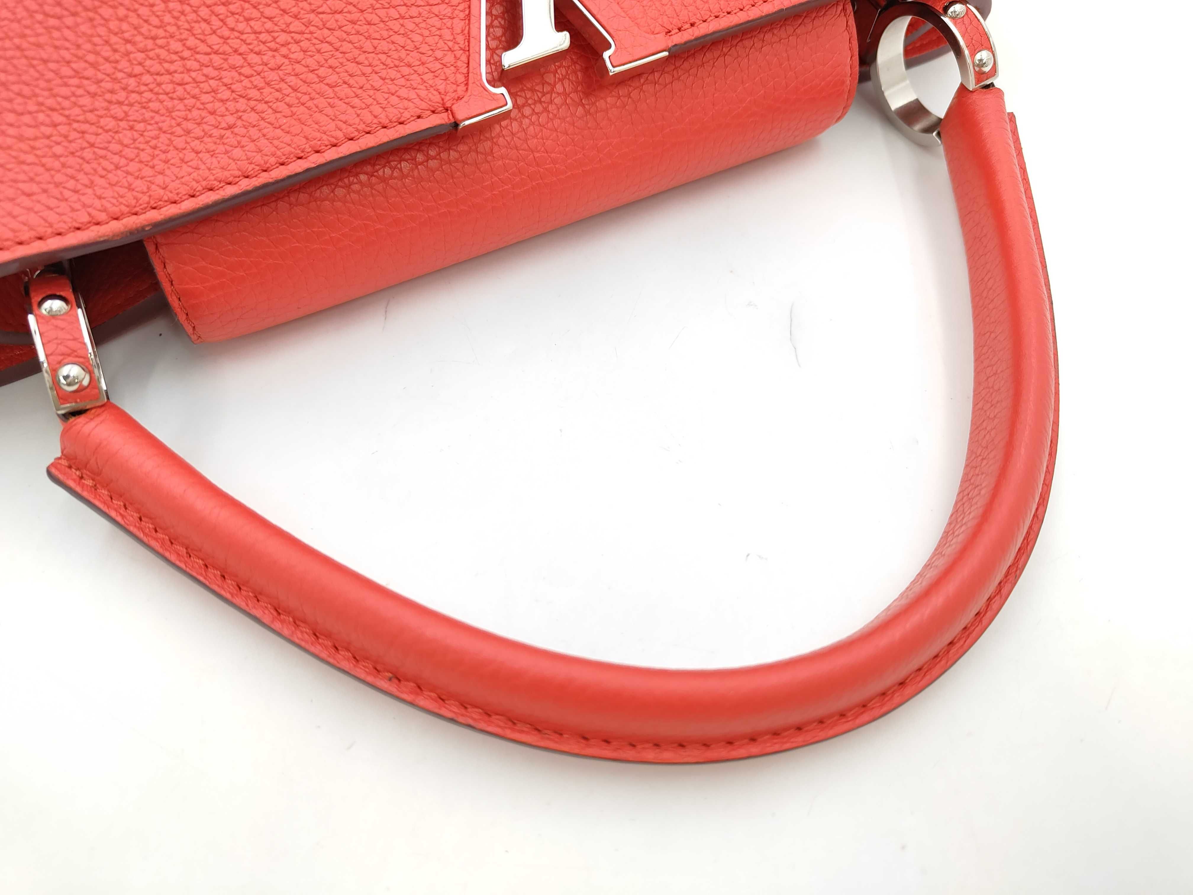 Capucines MM Red Handbag — view 4
