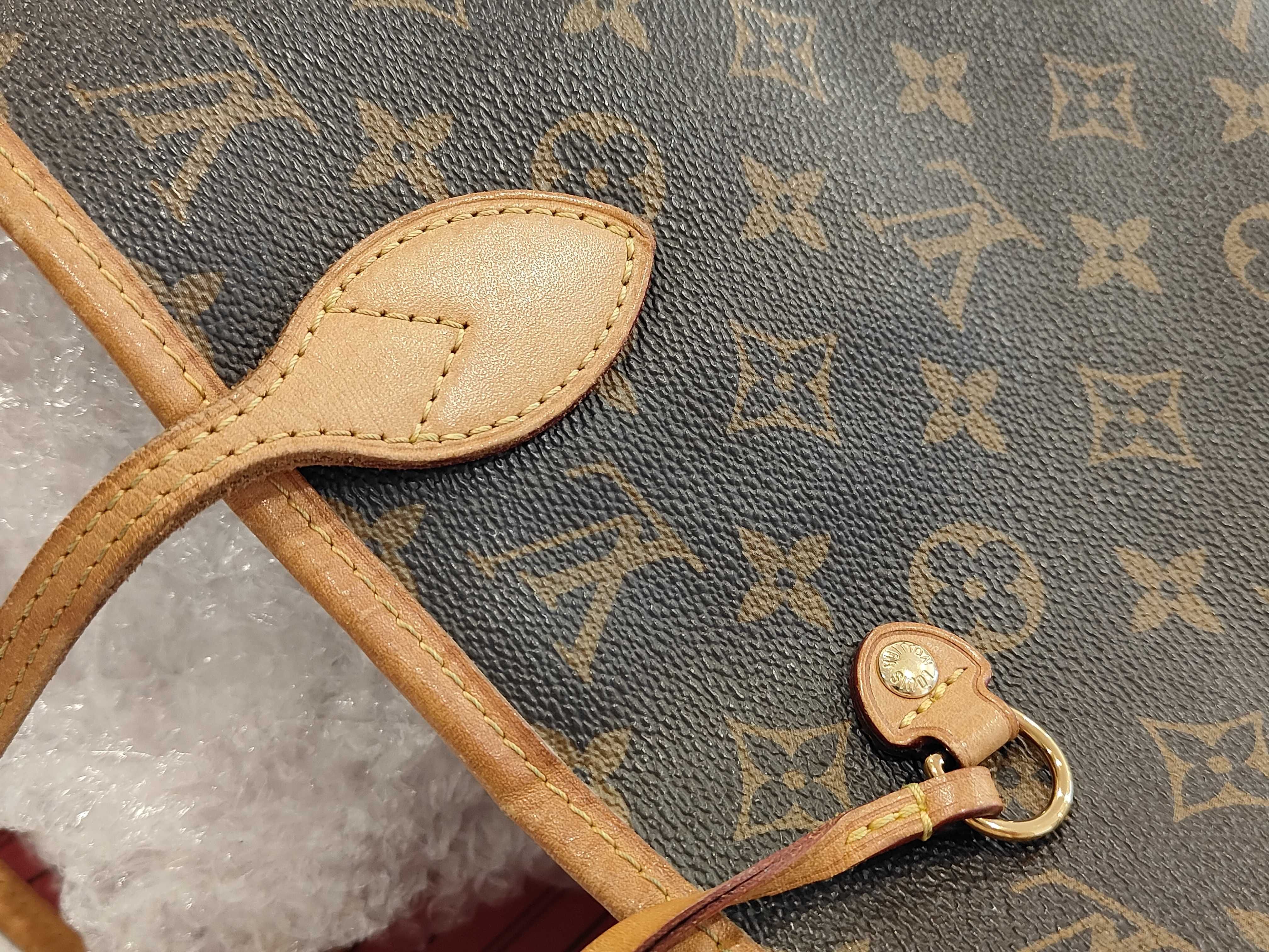Monogram Neverfull MM Tote Bag with Pouch — view 8