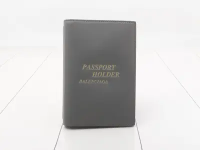 Passport case, gray