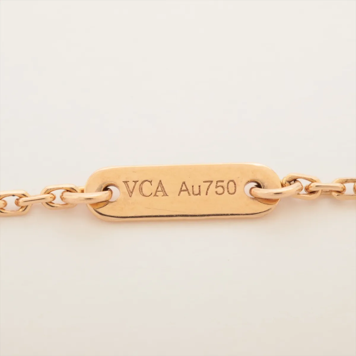 Sweet Alhambra Heart Carnelian Bracelet 750 (PG) 1.7g JA793494 (Hallmark — view 5