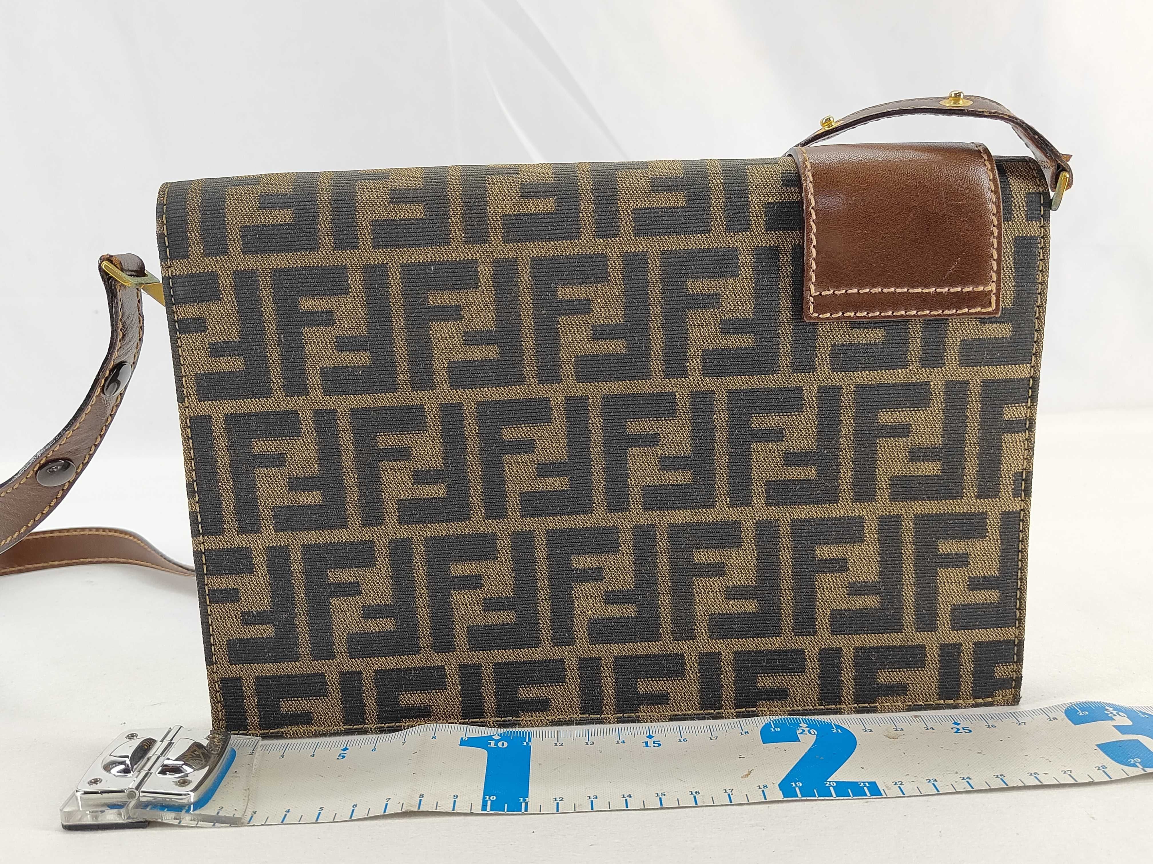 Zucca pattern Fendi Zucca shoulder bag — view 2