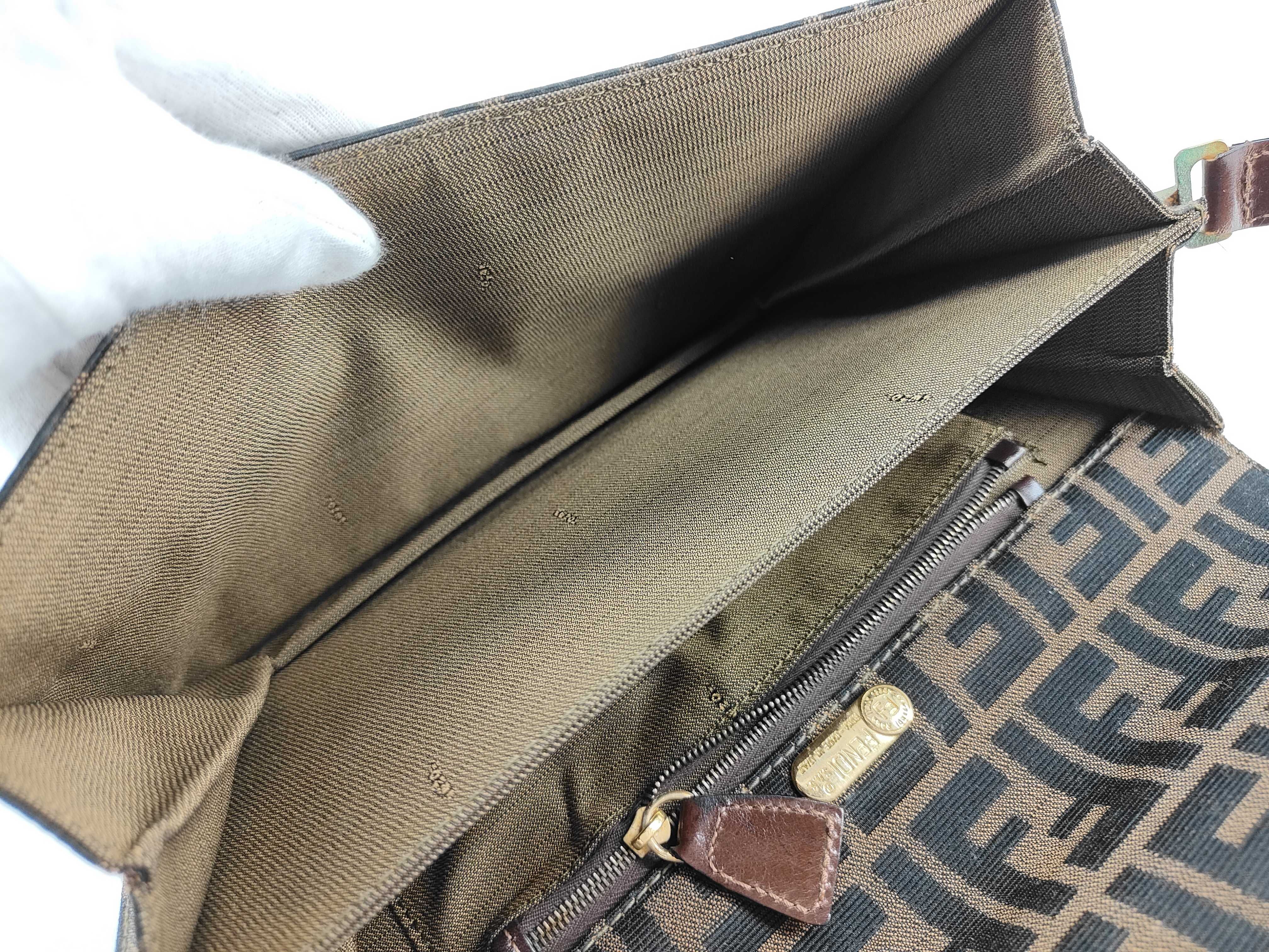 Zucca pattern Fendi Zucca shoulder bag — view 12