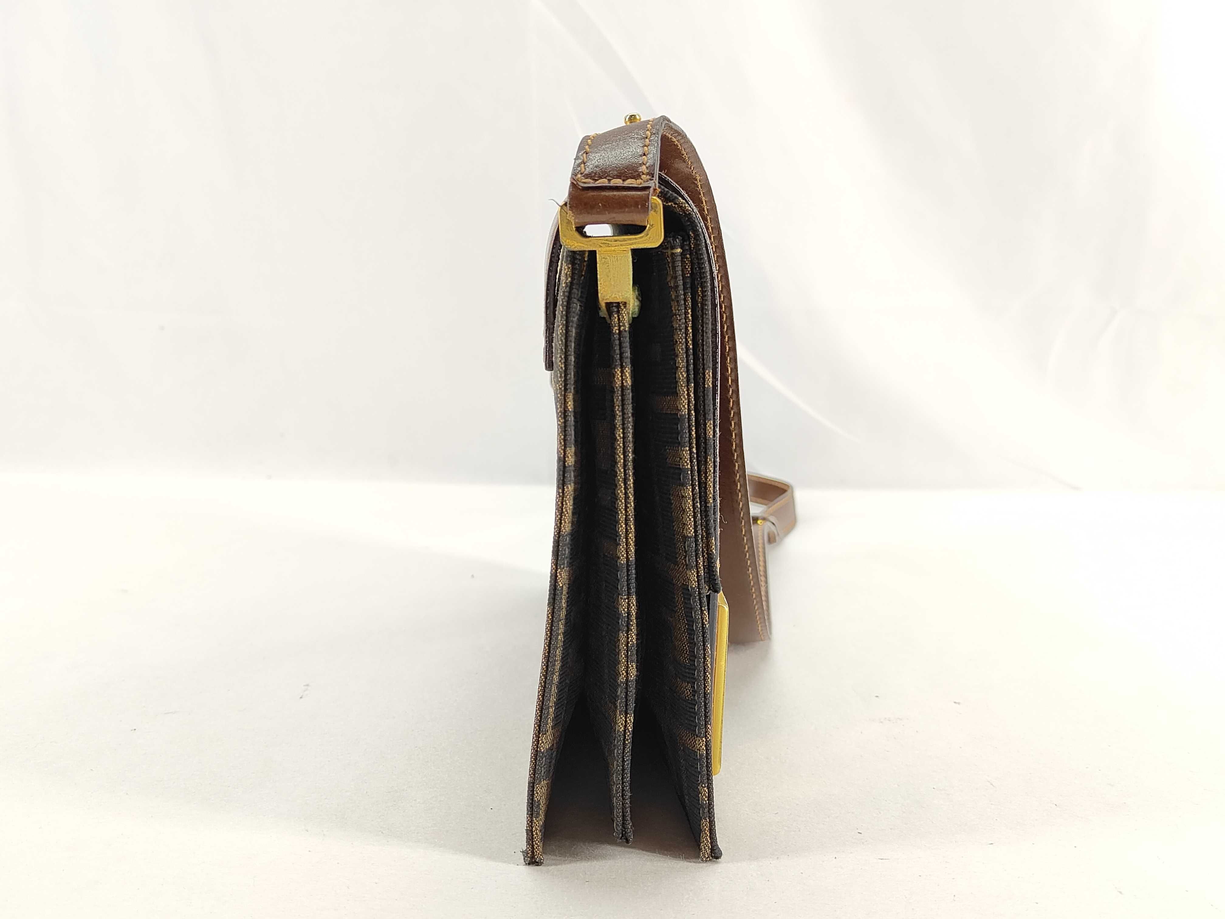 Zucca pattern Fendi Zucca shoulder bag — view 3