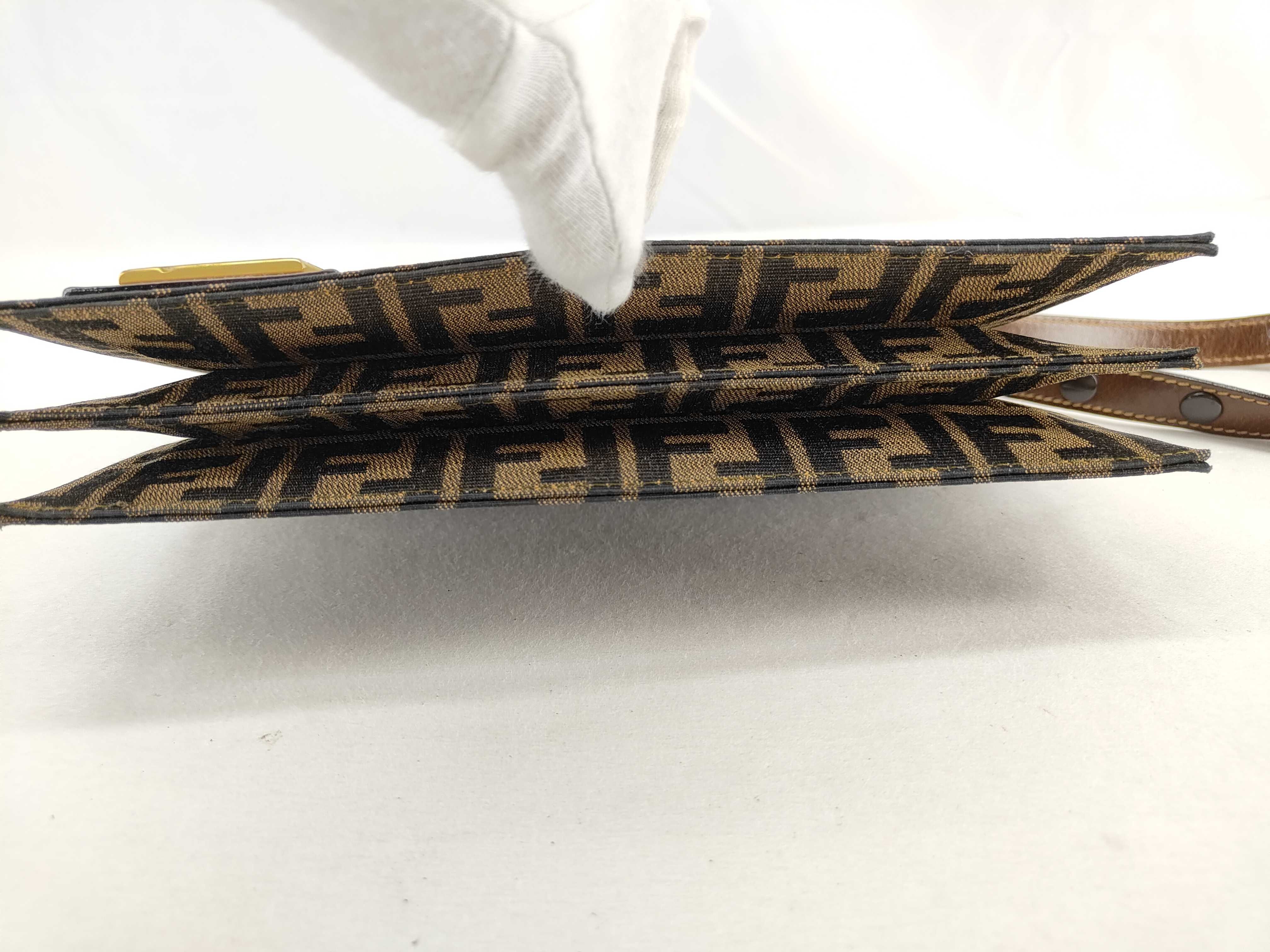 Zucca pattern Fendi Zucca shoulder bag — view 8