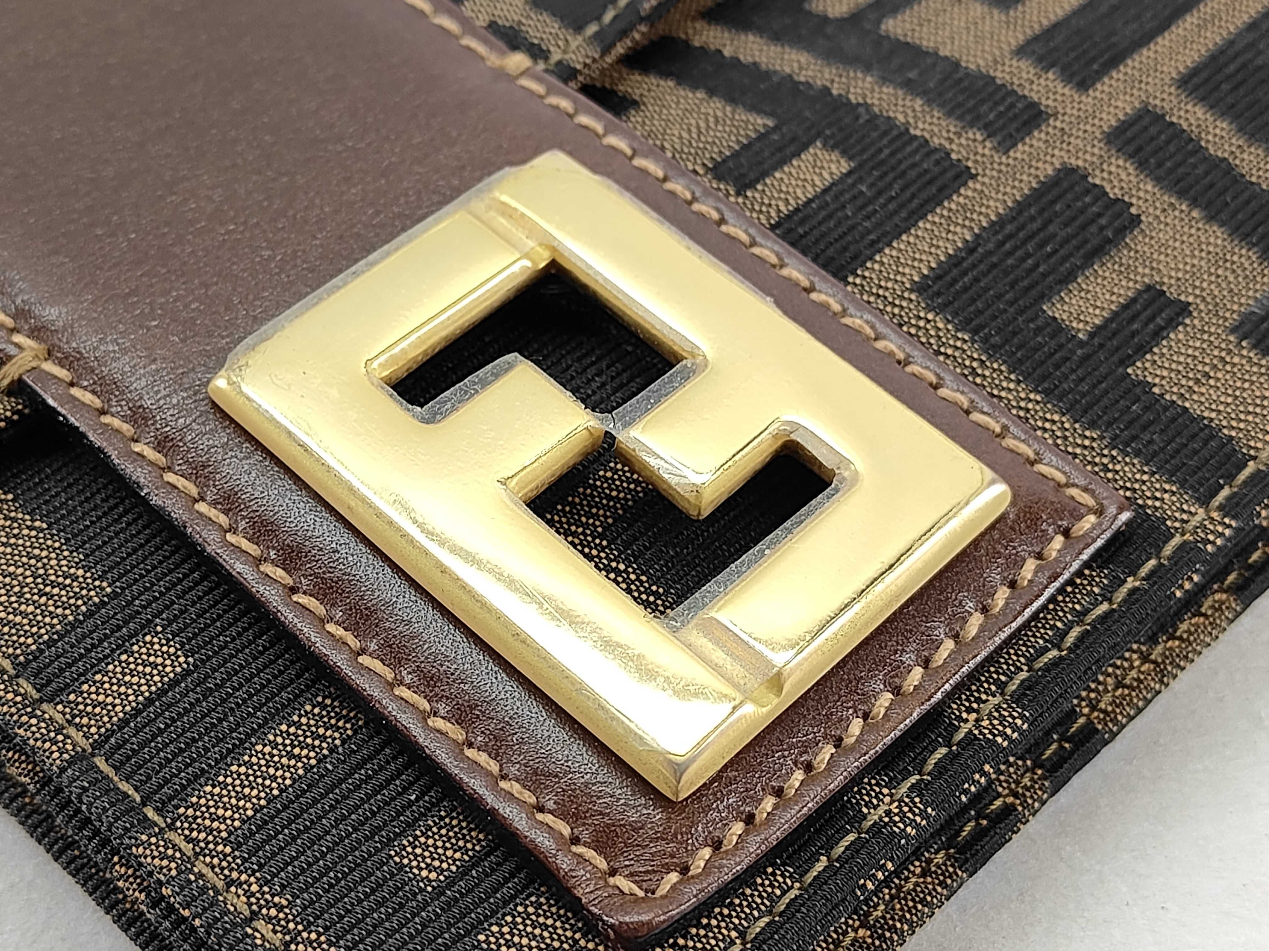 Zucca pattern Fendi Zucca shoulder bag — view 9