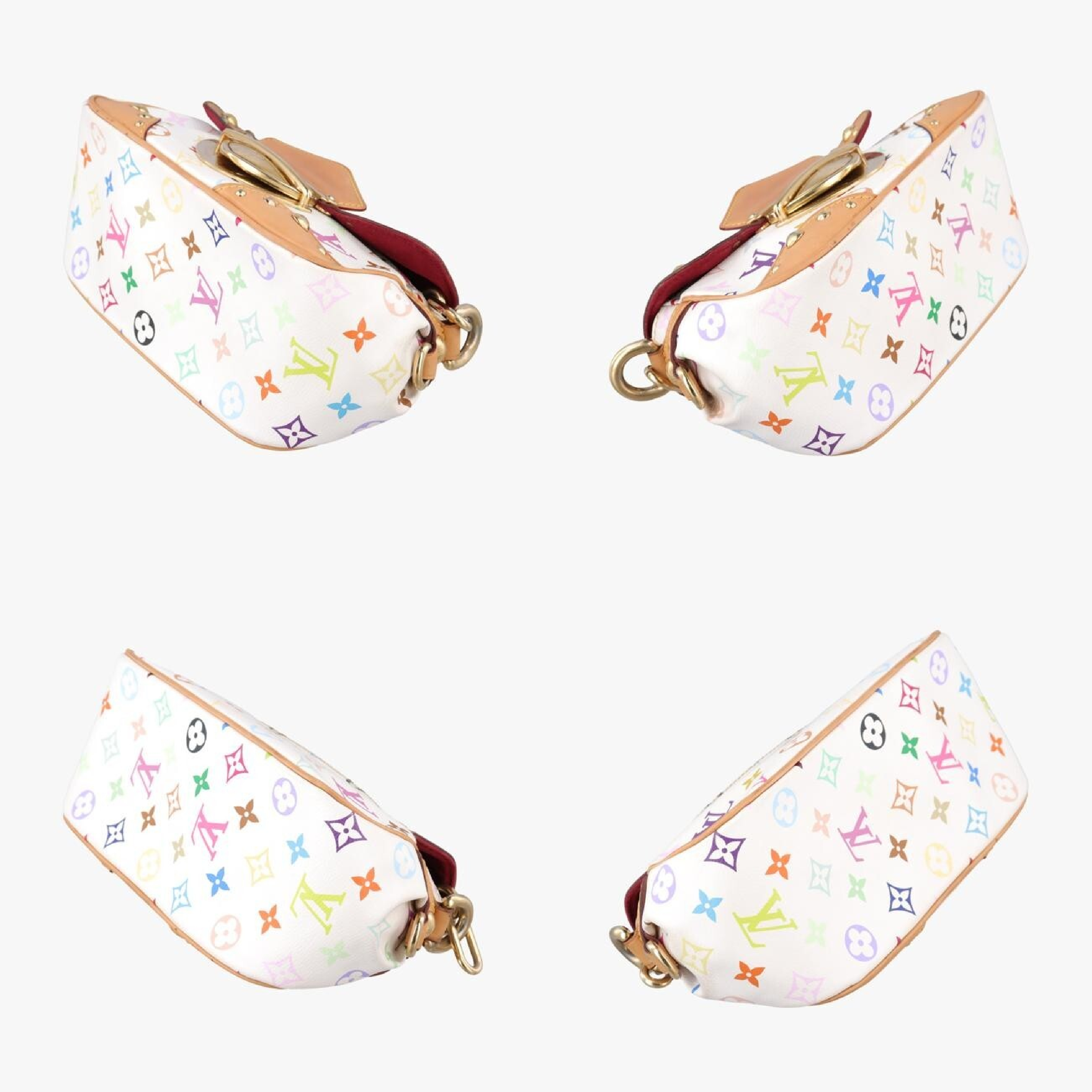 Marilyn Blanc Monogram Multicolor M40127 MI2097 Shoulder Bag — view 4