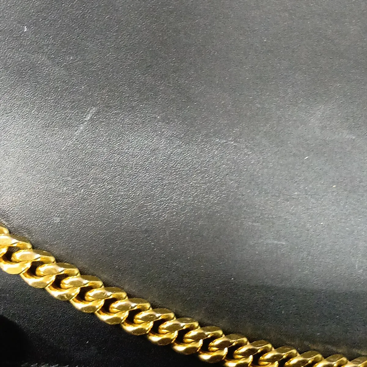 Classic Kate 354119 Leather Chain Shoulder Bag, Black — view 14