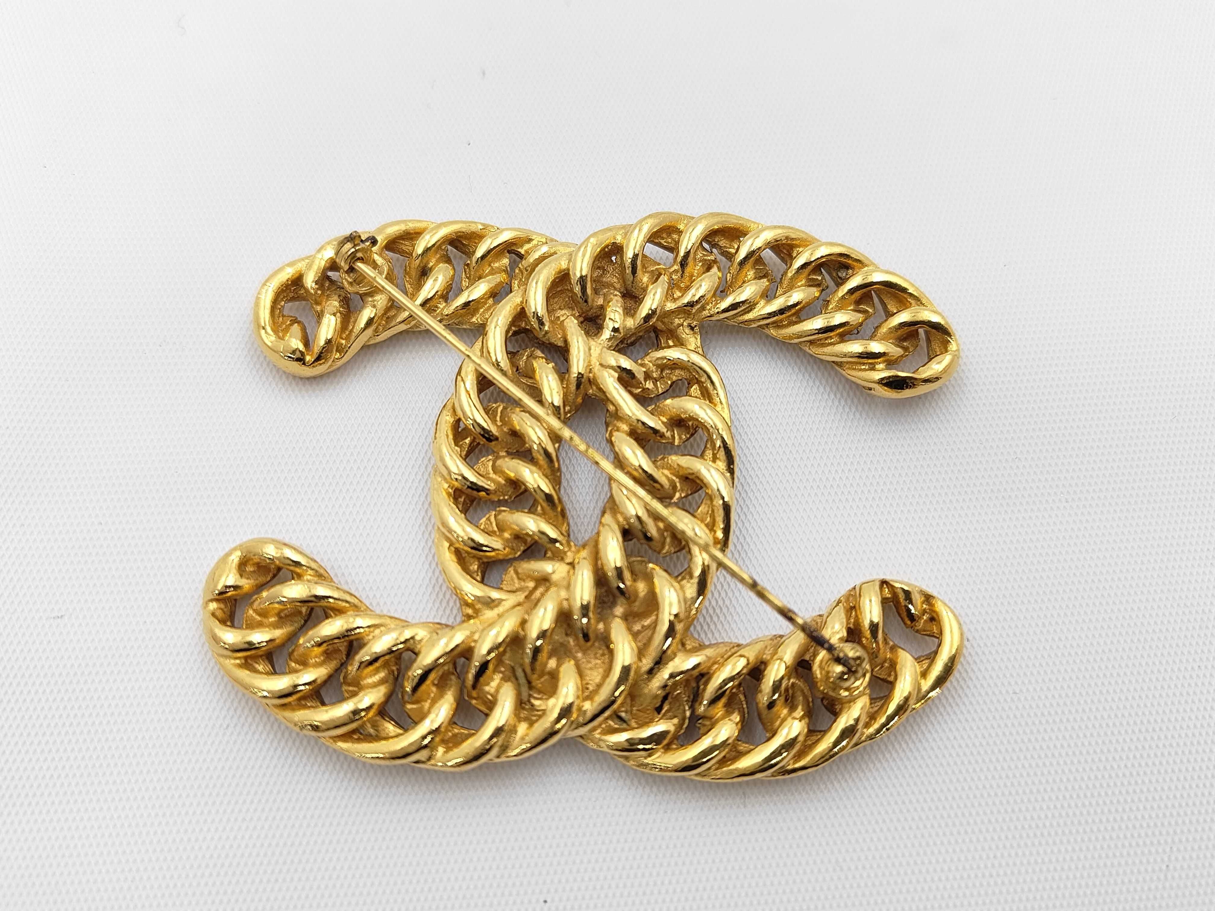 Coco Mark Vintage Tie Pin Brooch — view 2