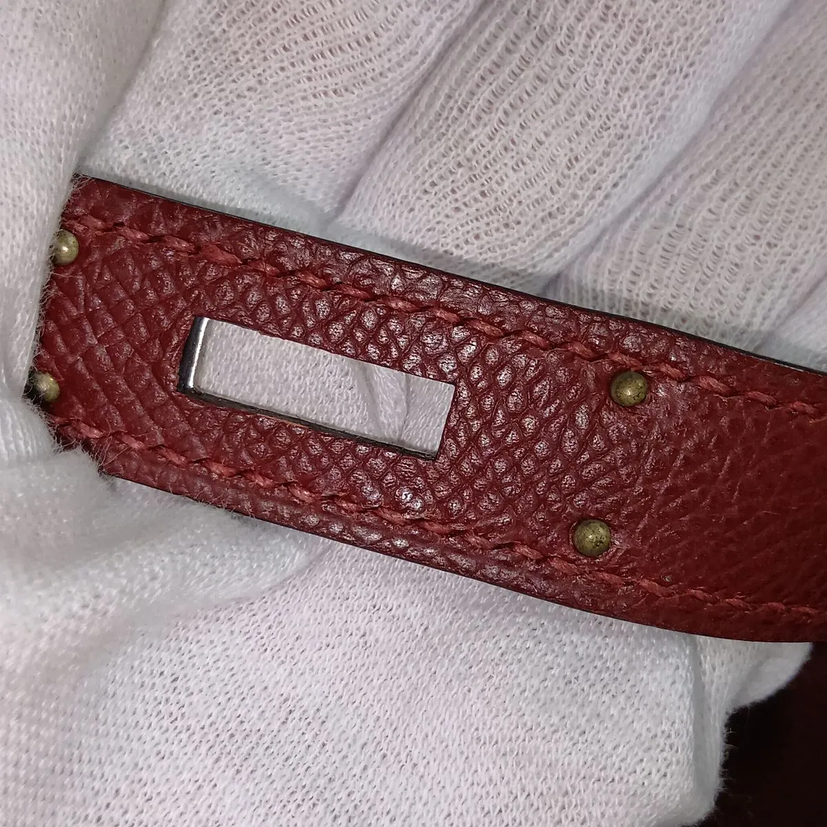 [Individually packaged] Hermes Kelly 28 Sellier Veau Epsom Rouge H Silver Hardware A: 2017 — view 14