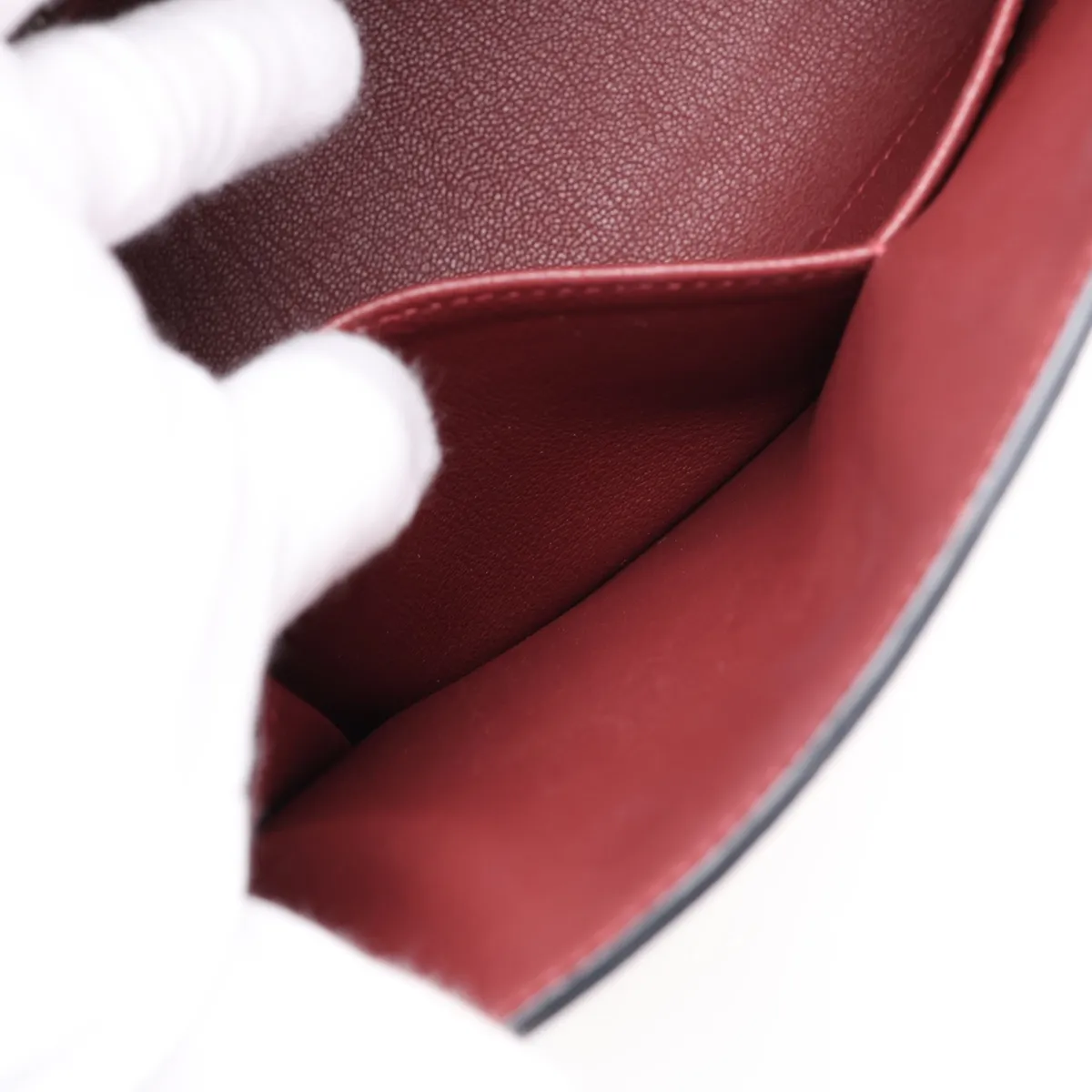 [Individually packaged] Hermes Kelly 28 Sellier Veau Epsom Rouge H Silver Hardware A: 2017 — view 9