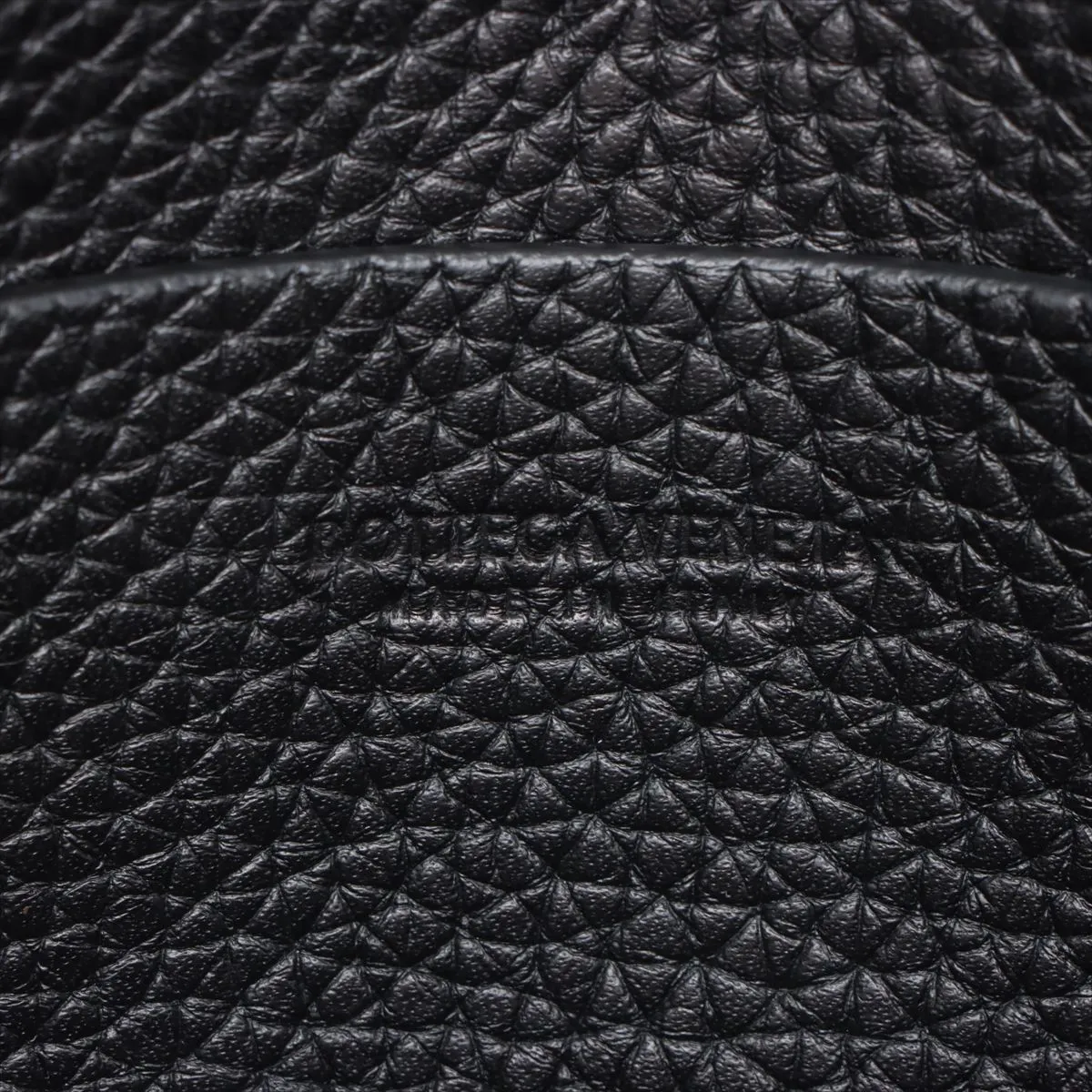 Diago Belt Leather Waist Pouch, Black — view 8