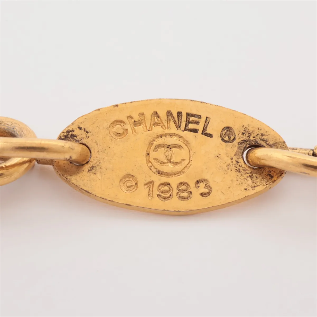 Circle Coco 1989 Chain Belt GP Gold - Dents, — view 5