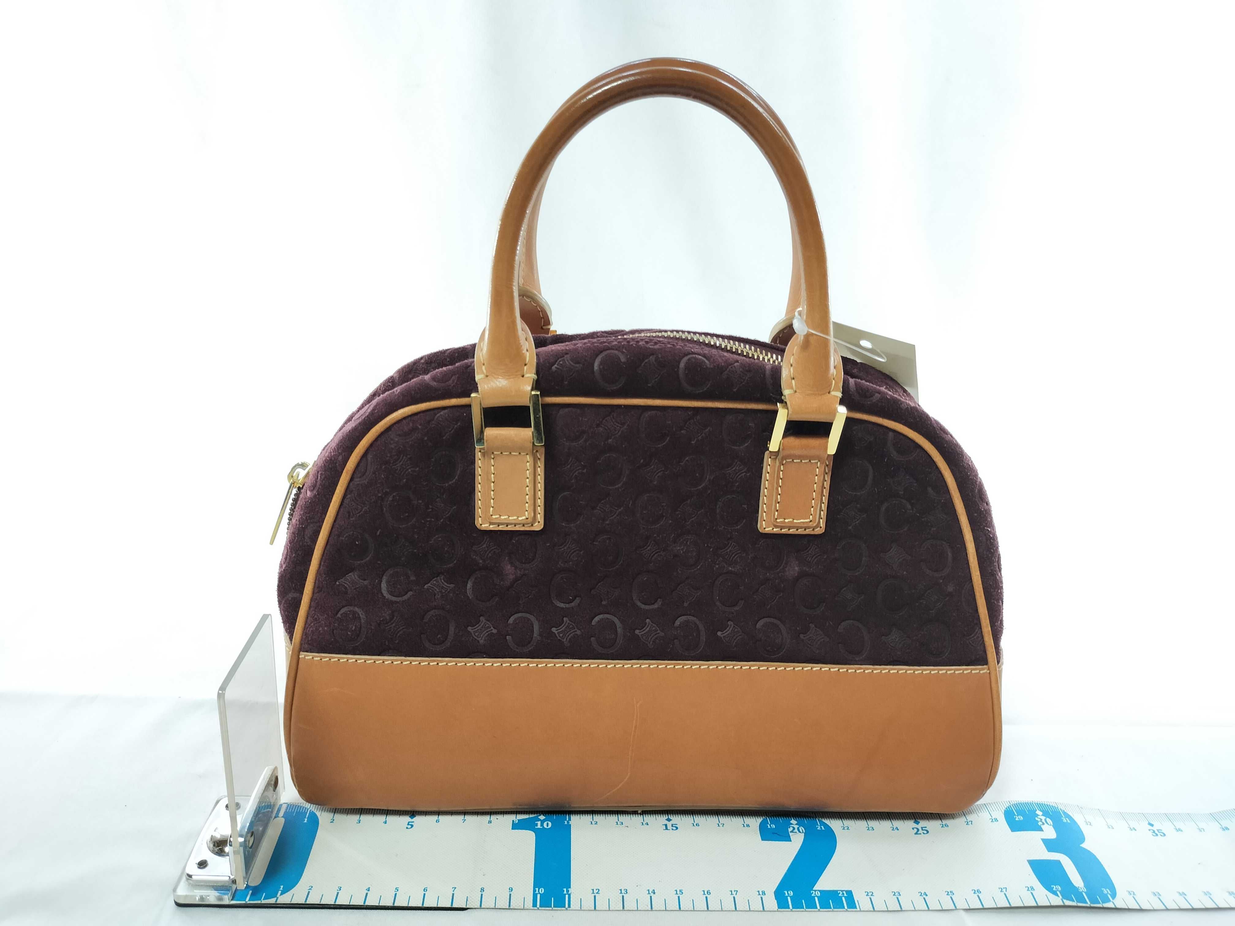 Suede x Leather C Macadam Mini Handbag — view 2