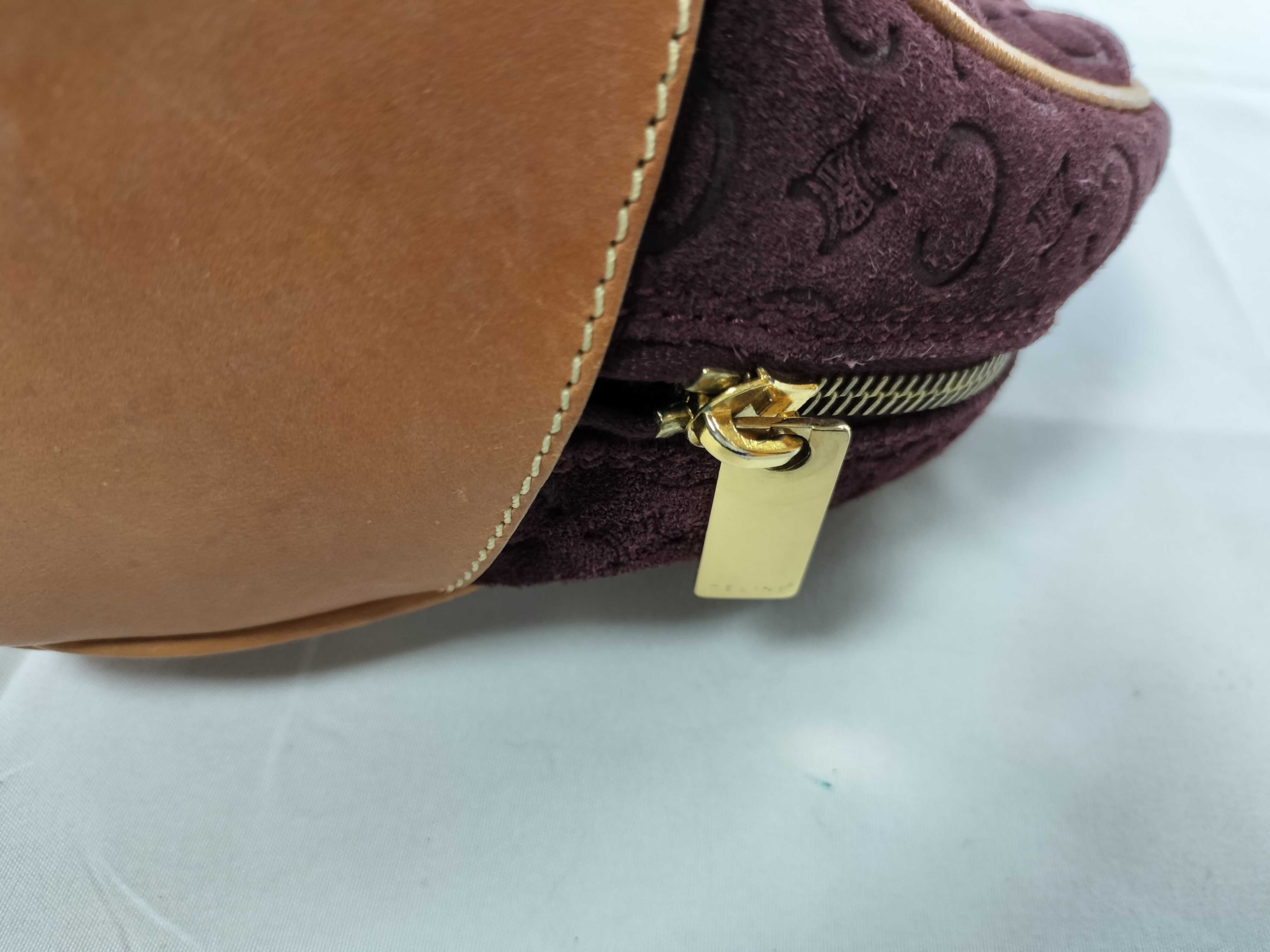 Suede x Leather C Macadam Mini Handbag — view 12