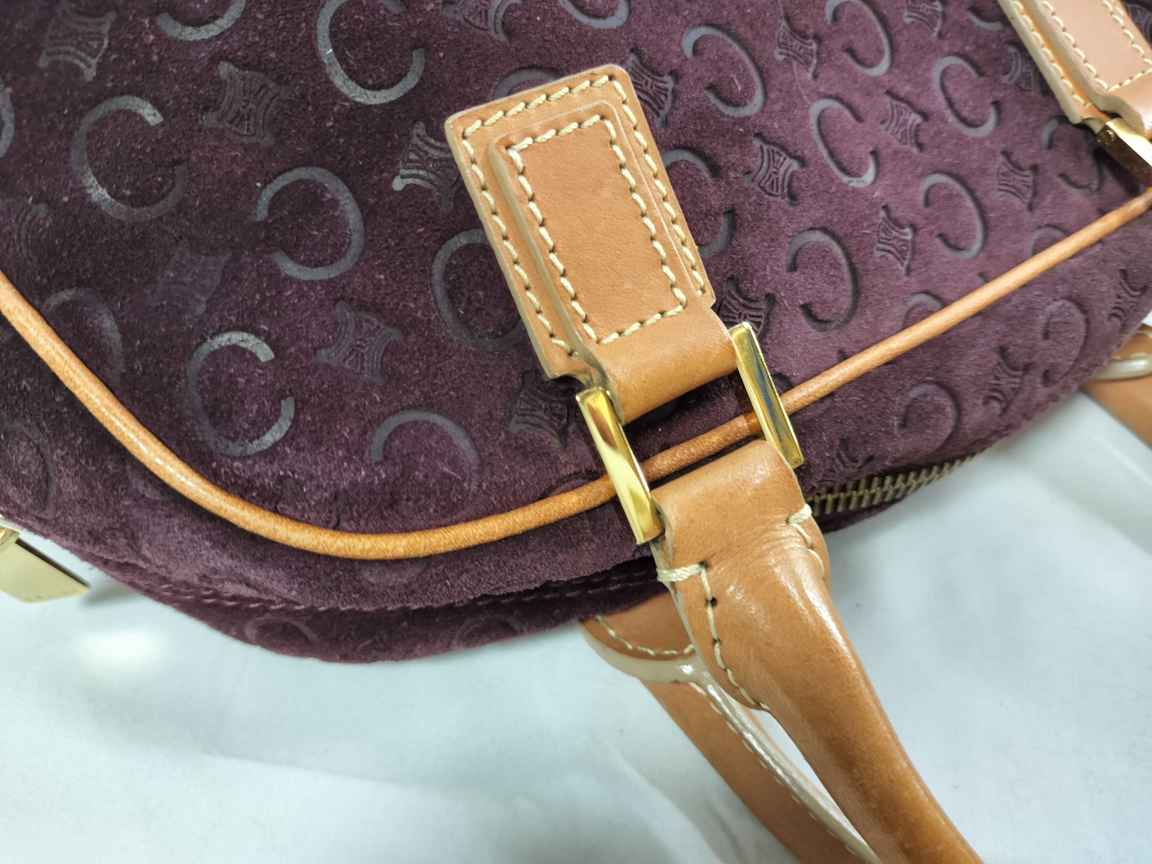 Suede x Leather C Macadam Mini Handbag — view 4